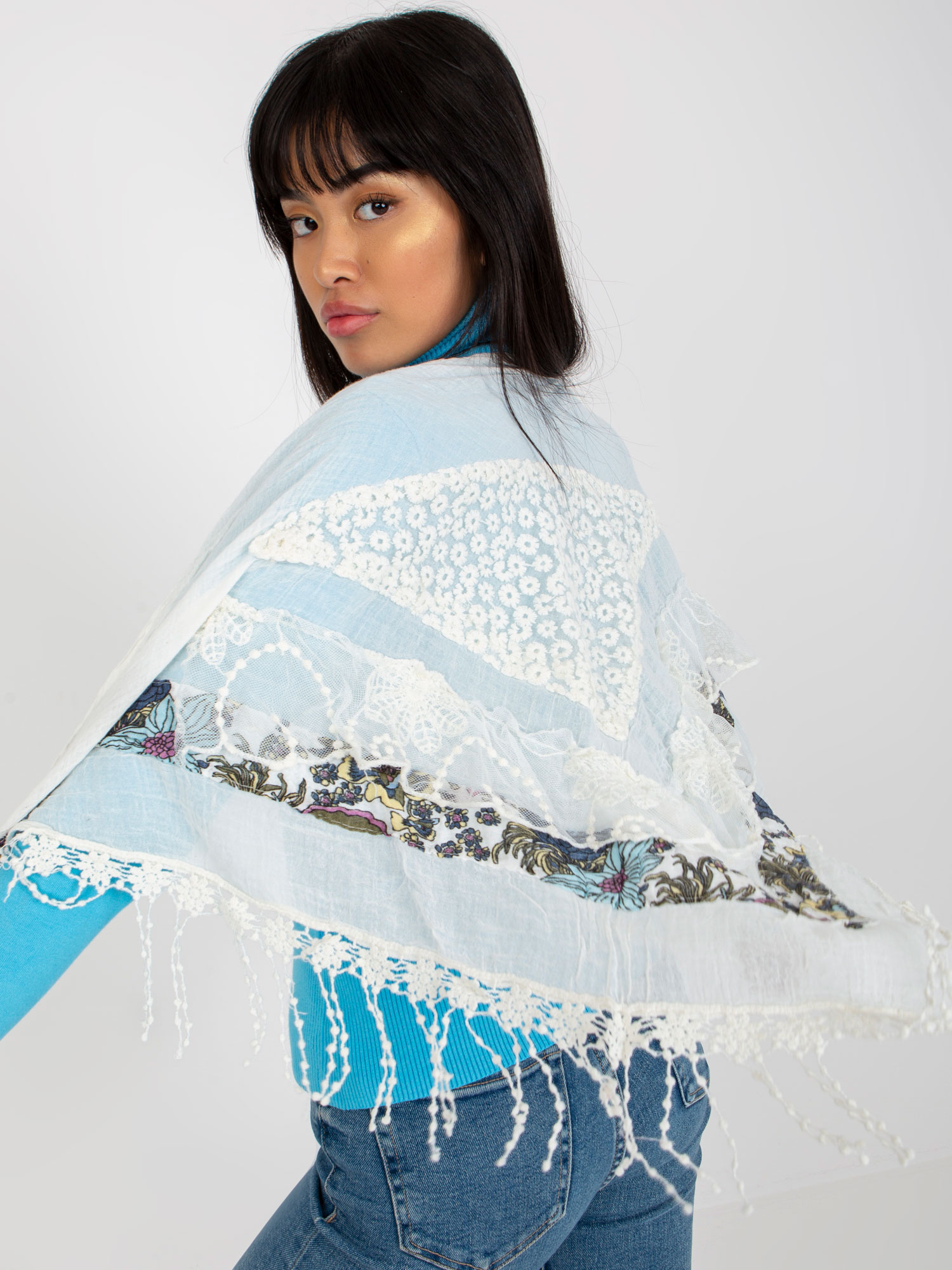 Chustka Biały - obrazek 2