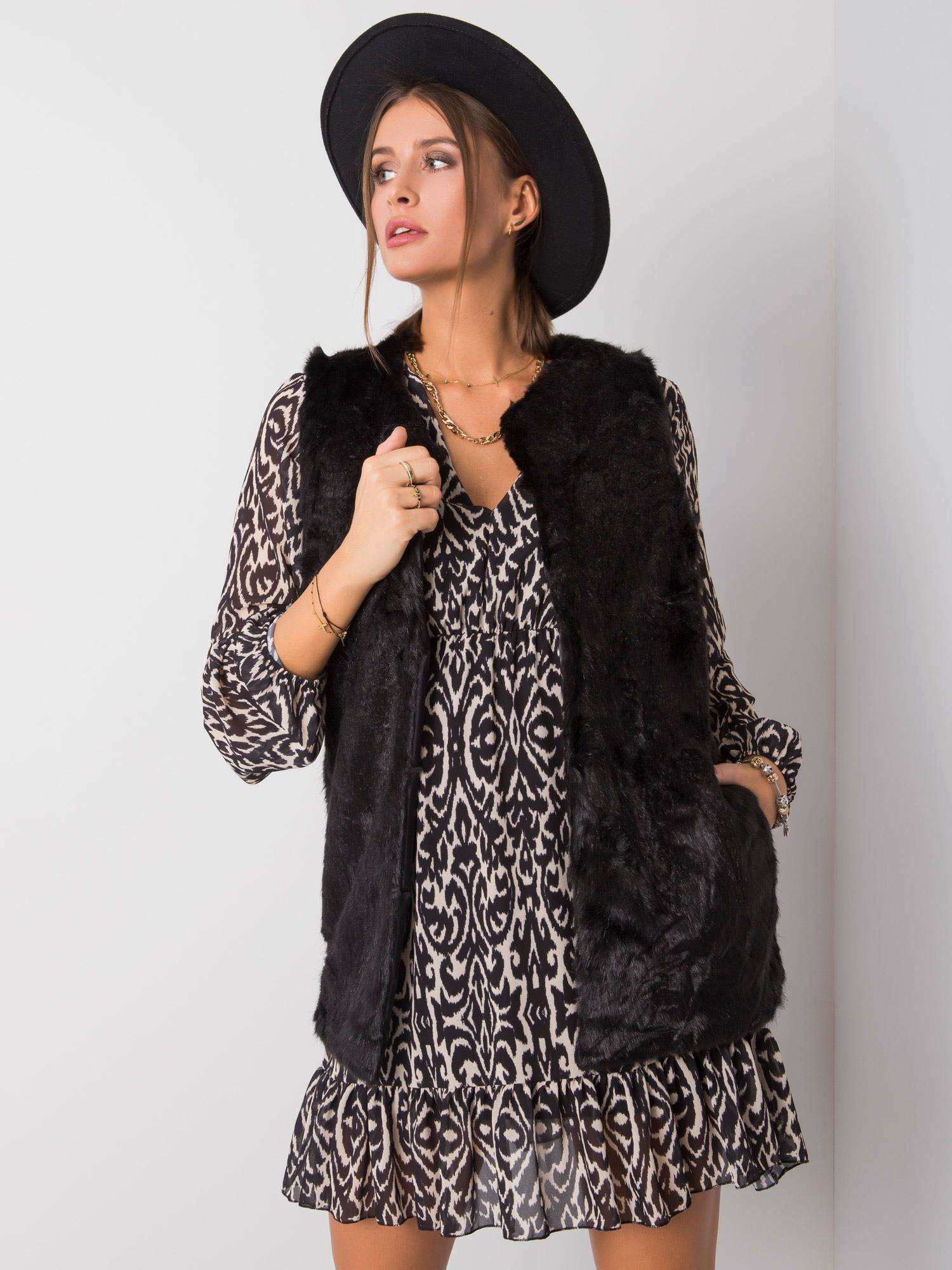 Kamizelka Czarny - obrazek 2