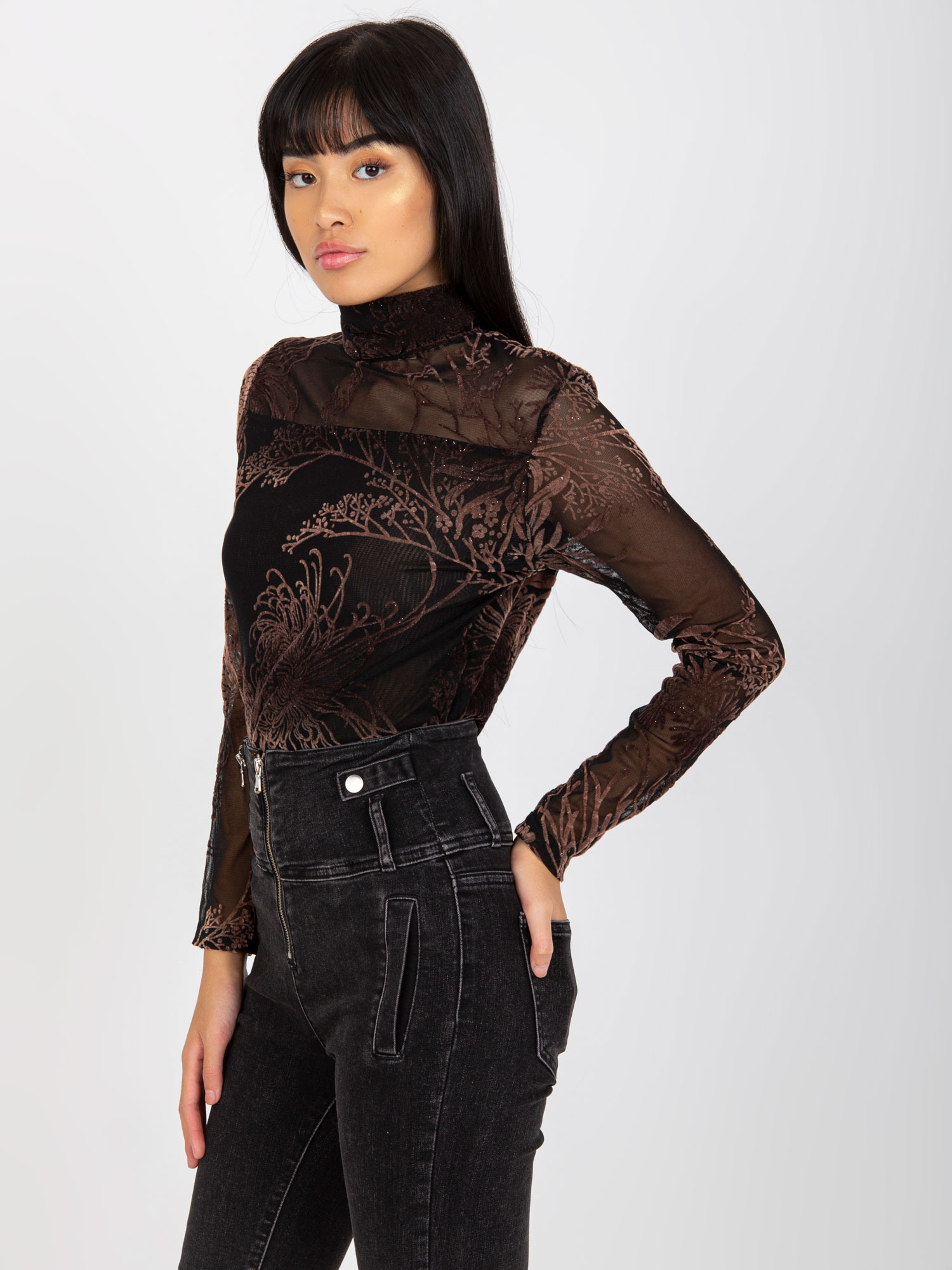 Bluzka Czarny - obrazek 2