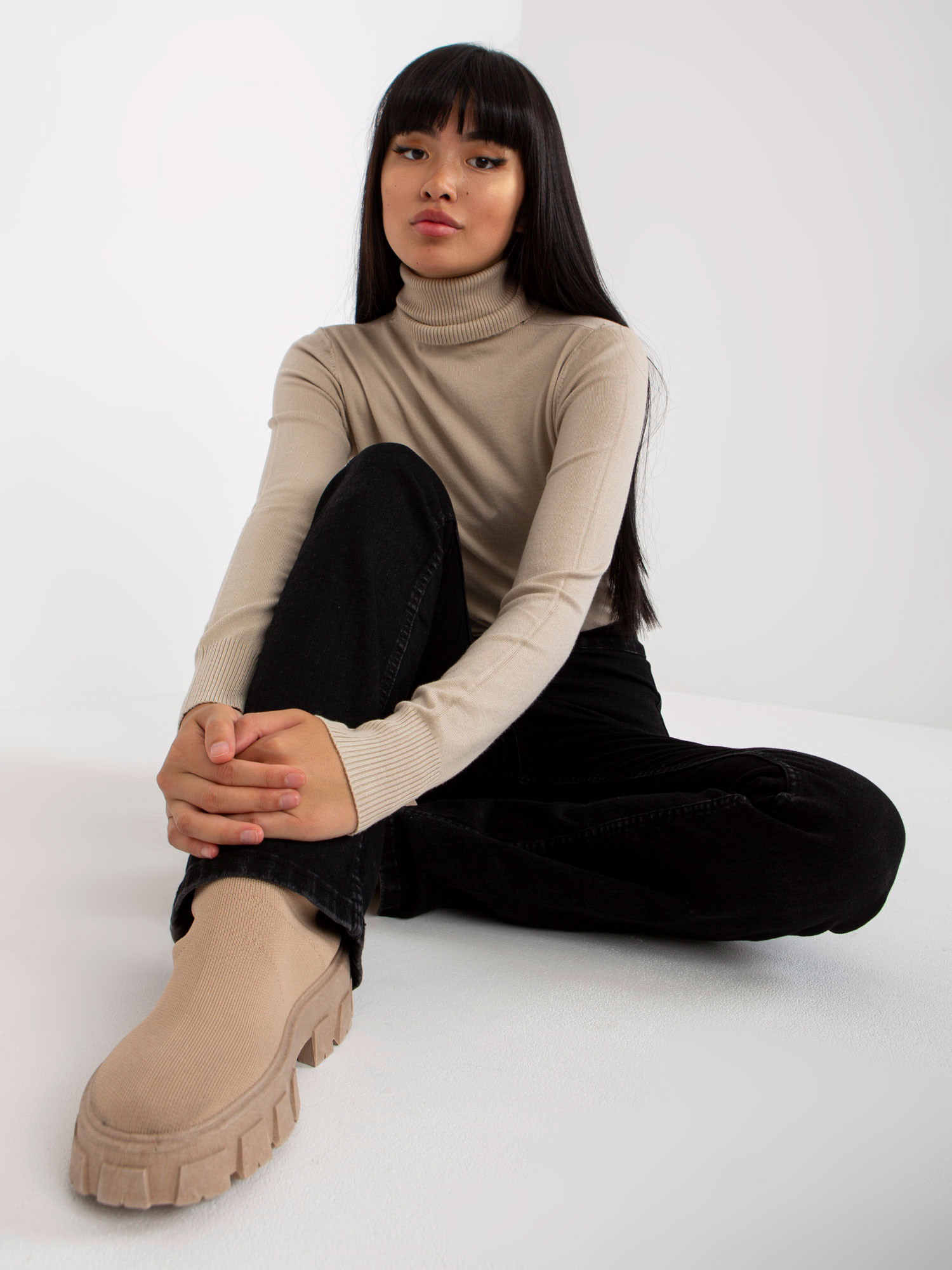 Sweter Beżowy - obrazek 2