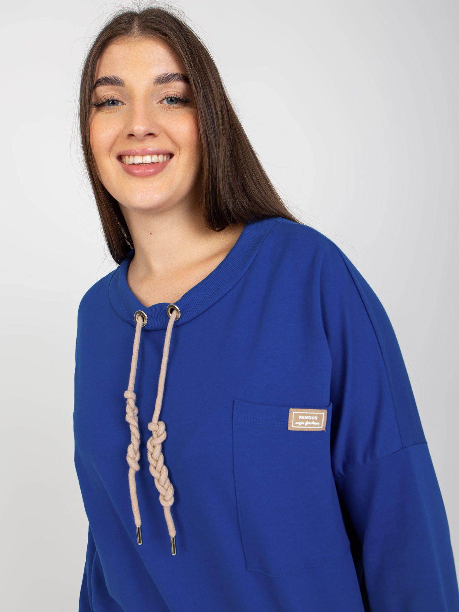 Bluzka Ciemny niebieski - obrazek 2