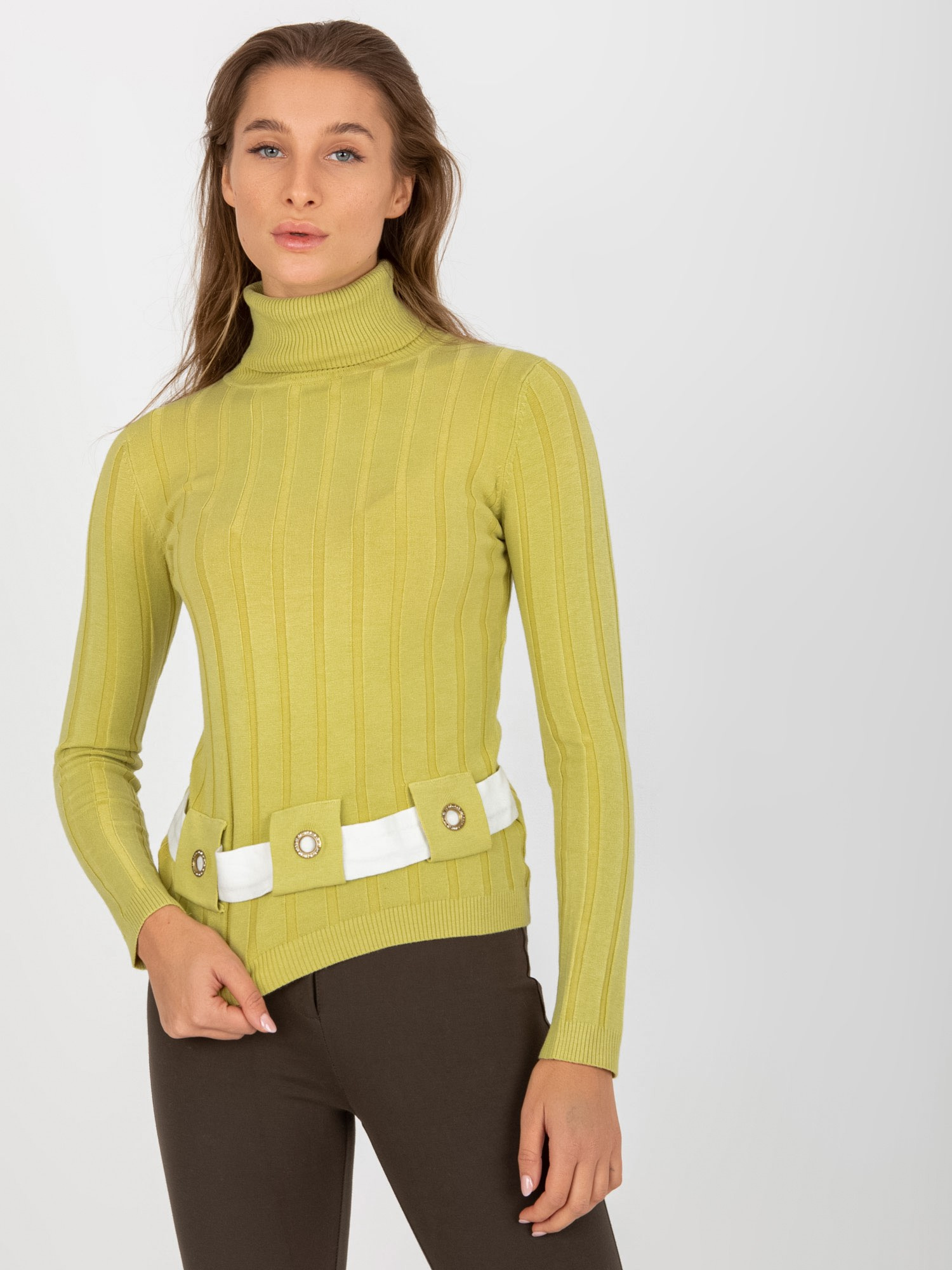 Sweter Limonkowy - obrazek 2