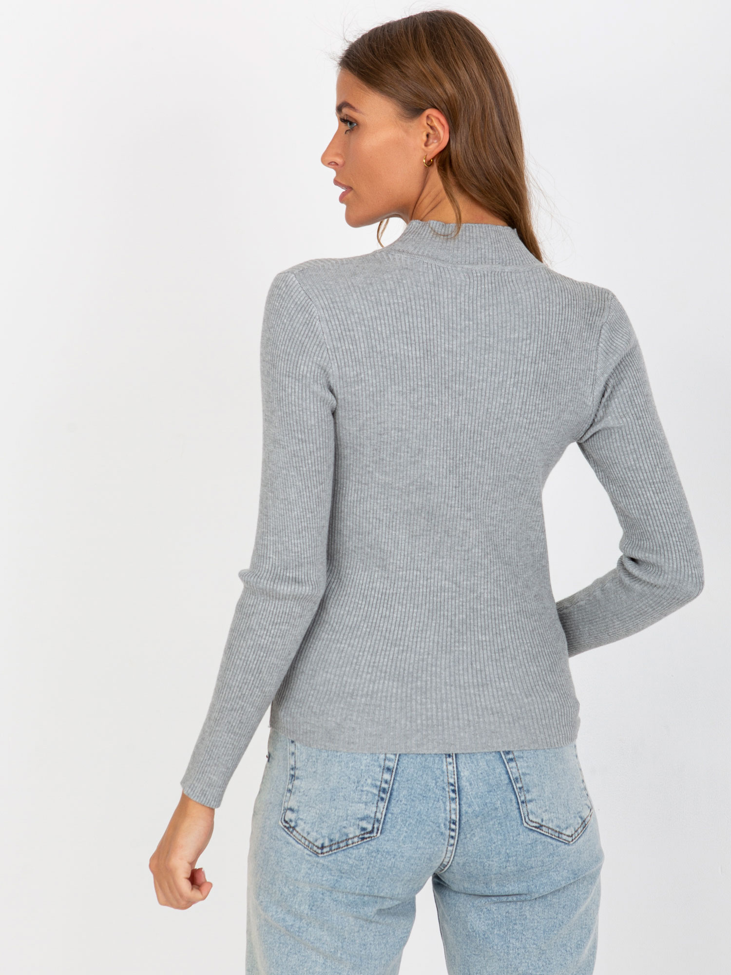 Sweter Szary - obrazek 2