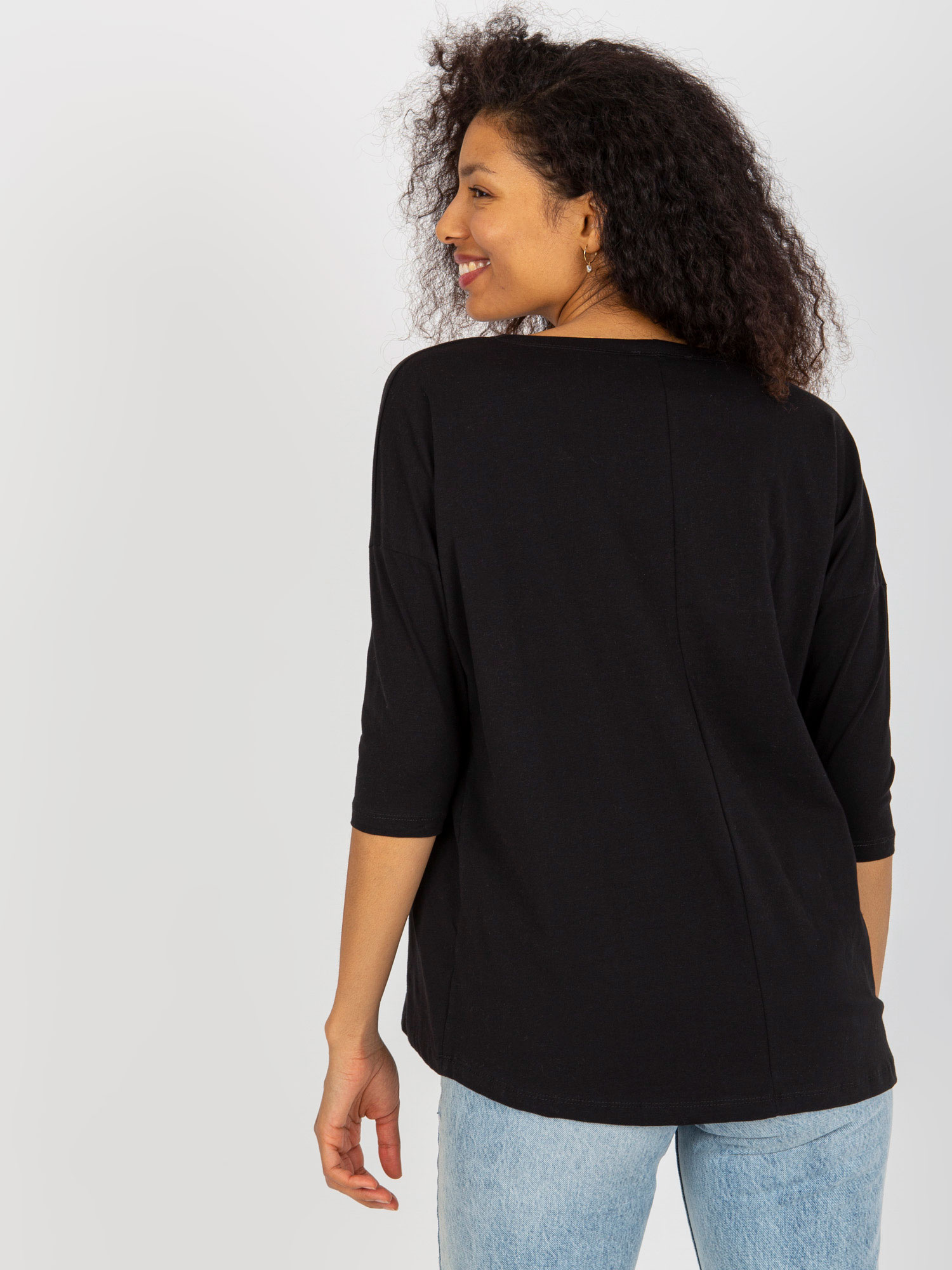 Bluzka Czarny - obrazek 2