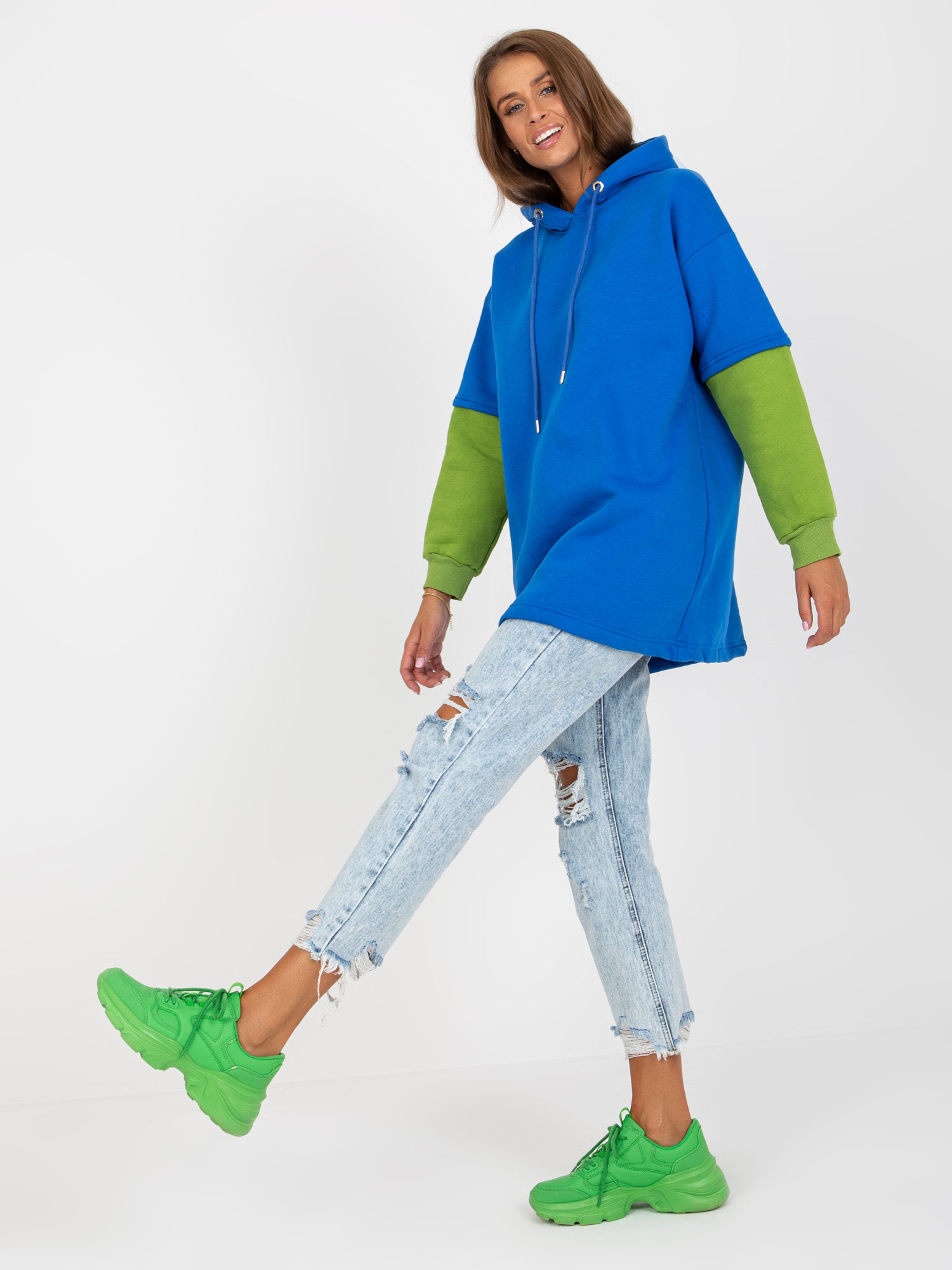 Bluza Ciemny niebieski - obrazek 2