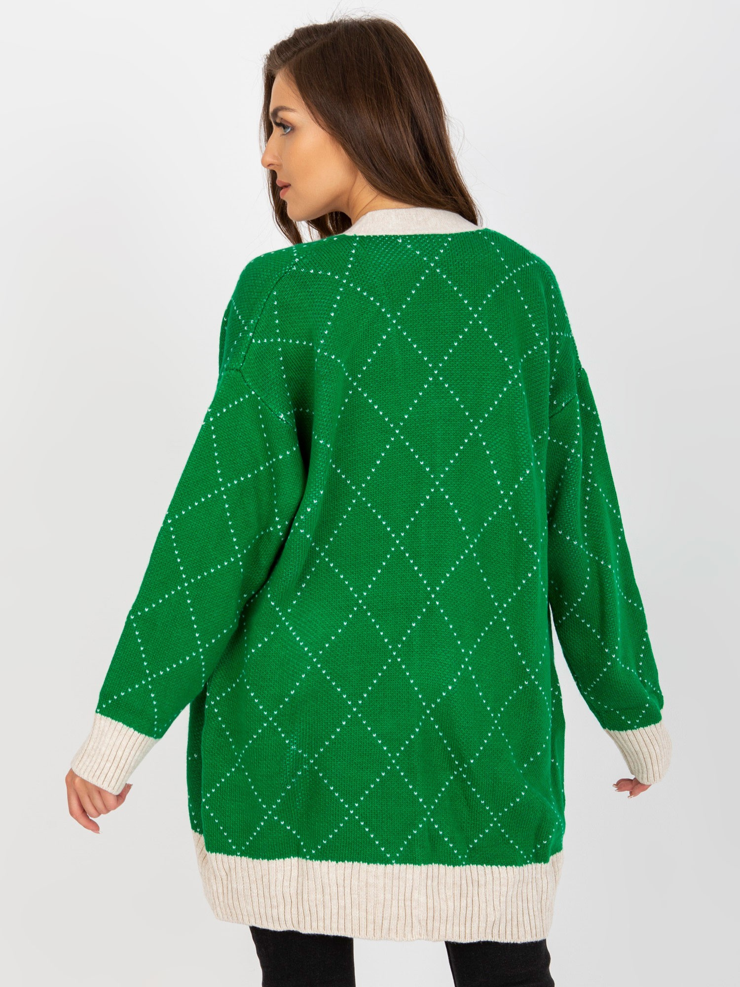 Sweter Zielony - obrazek 2