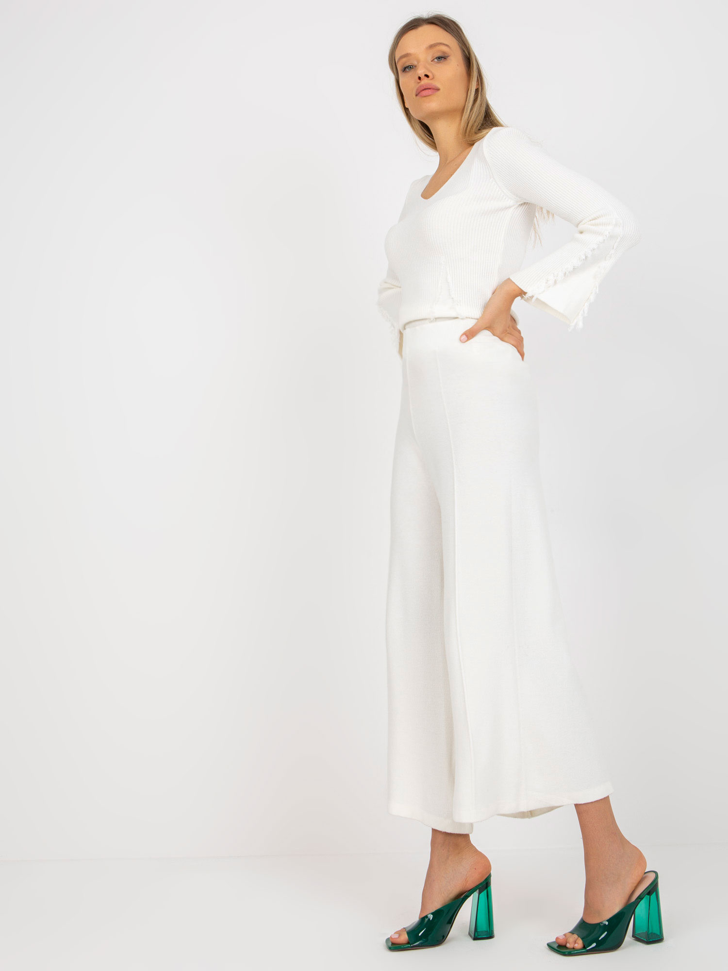 Spodnie Ecru - obrazek 2