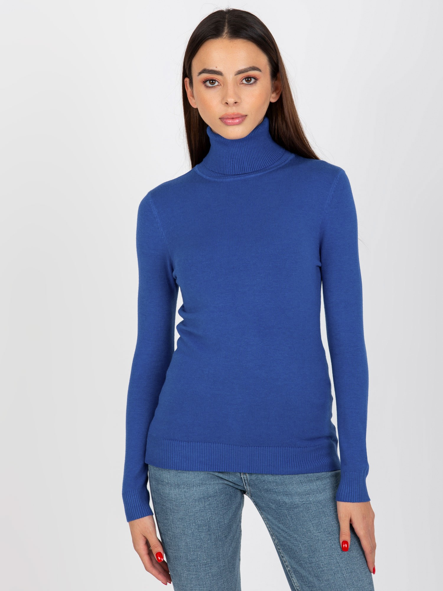 Sweter Kobaltowy - obrazek 2