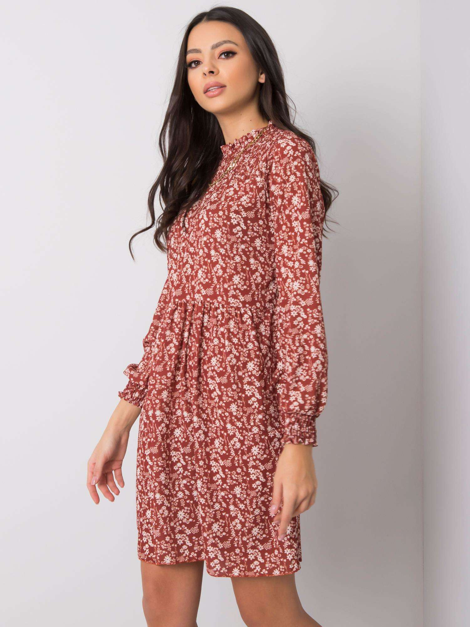 Sukienka Ciemny pomarańczowy - obrazek 2