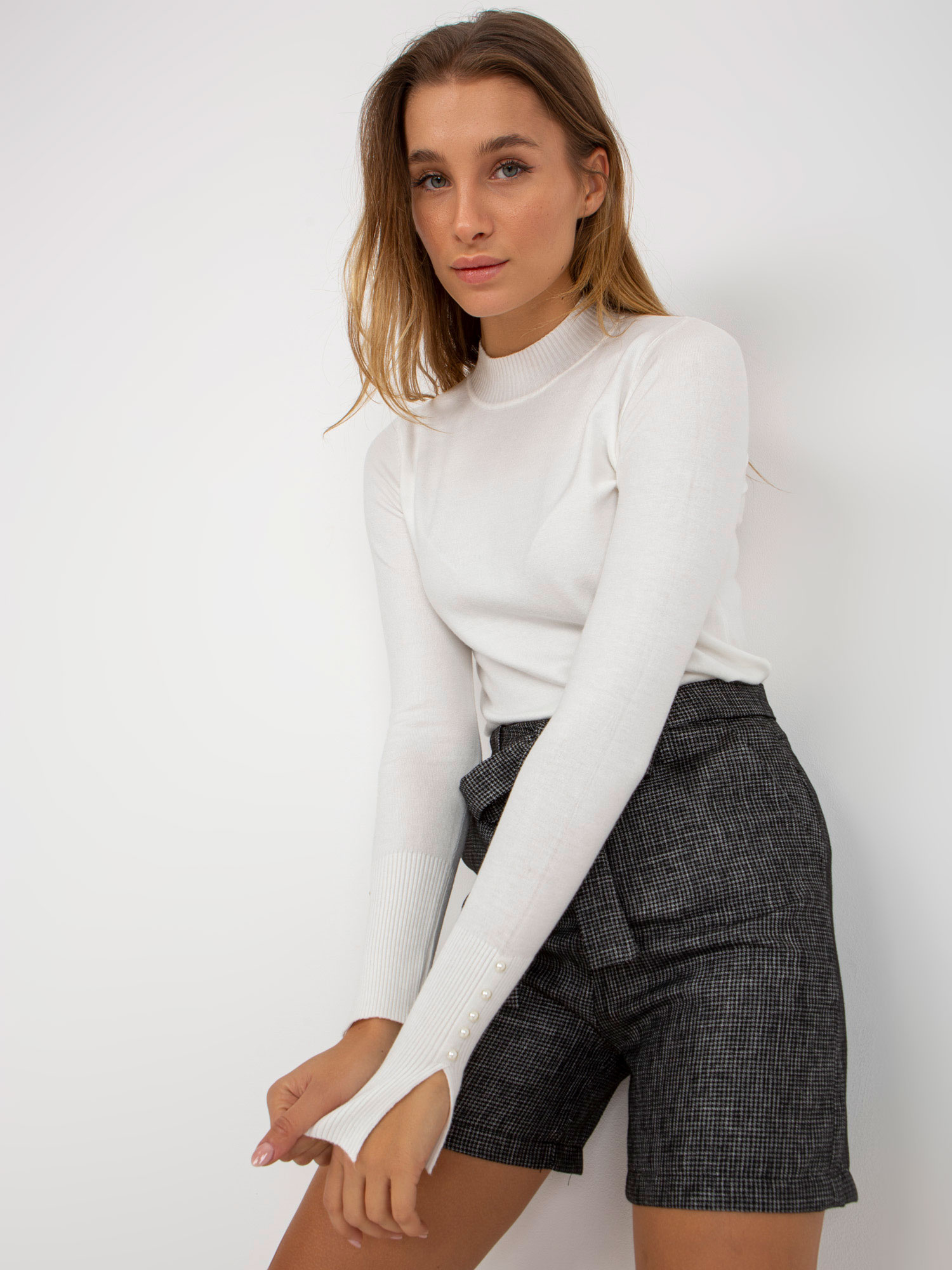 Sweter Biały - obrazek 2