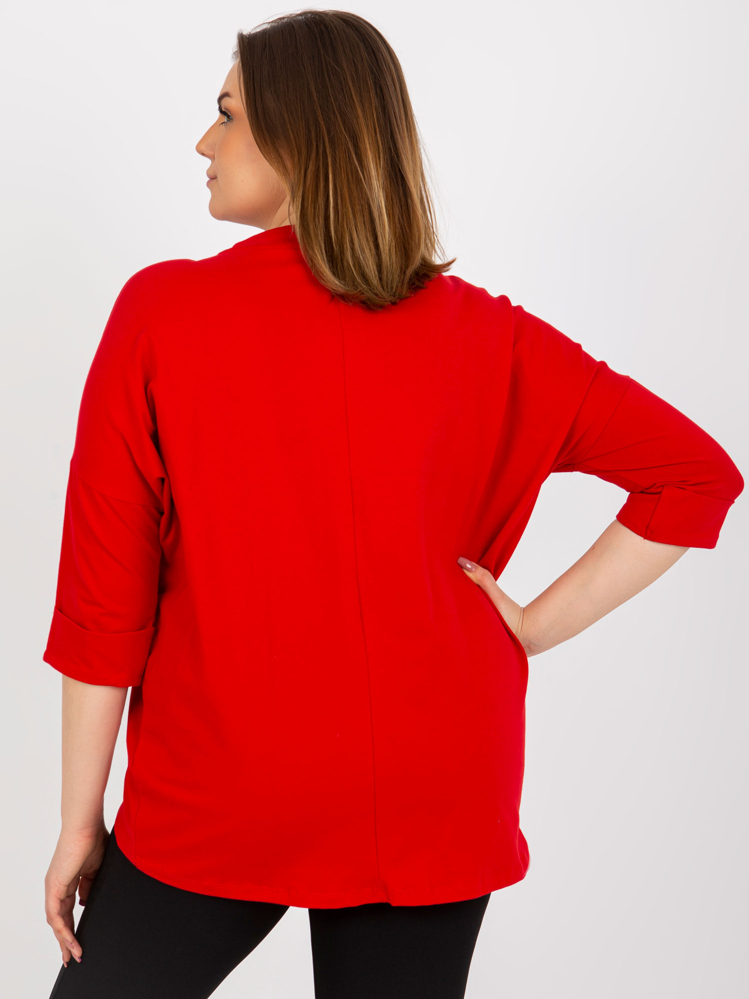 Bluzka Czerwony - obrazek 2