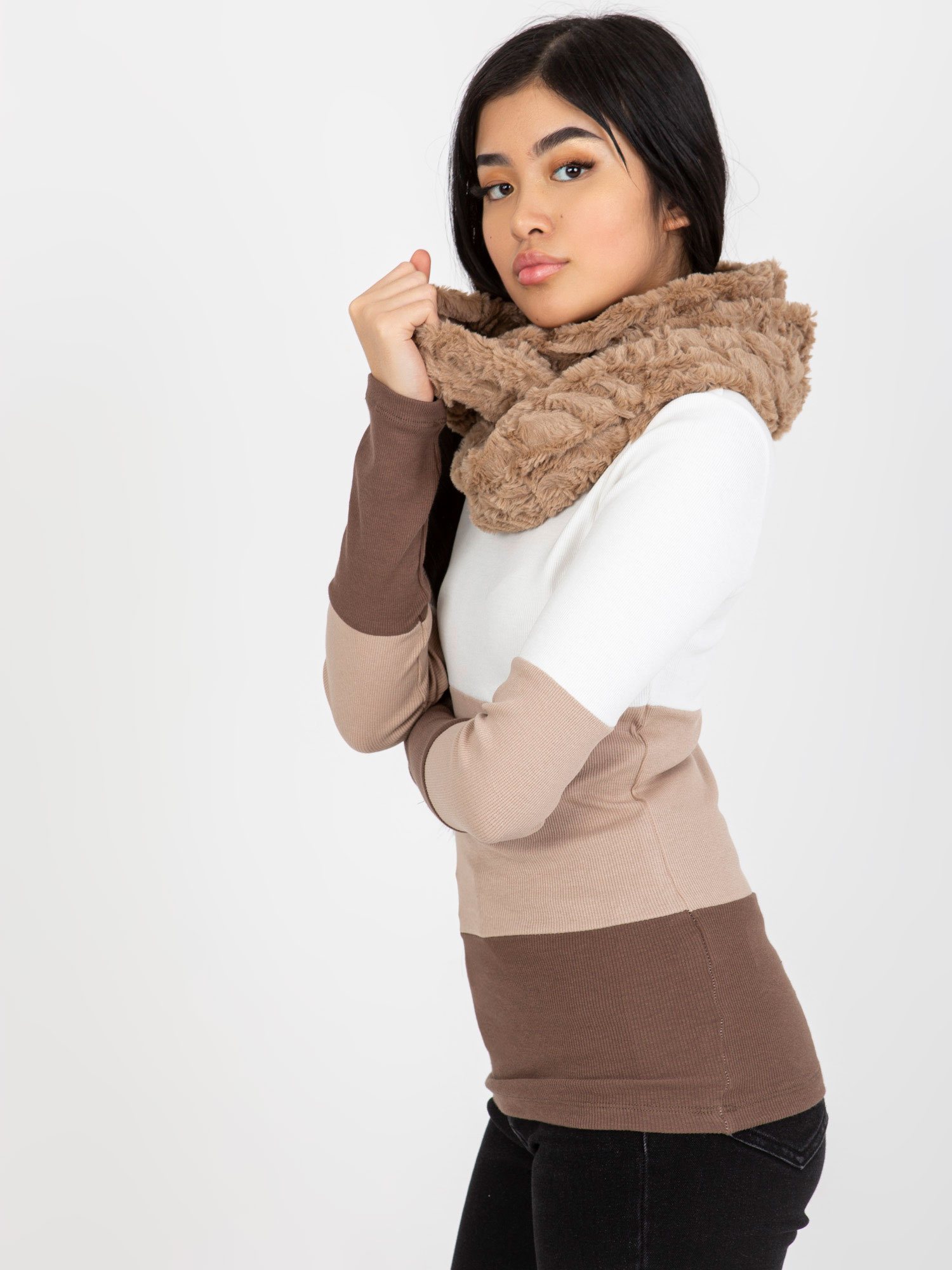 Komin Ciemny bezowy - obrazek 2