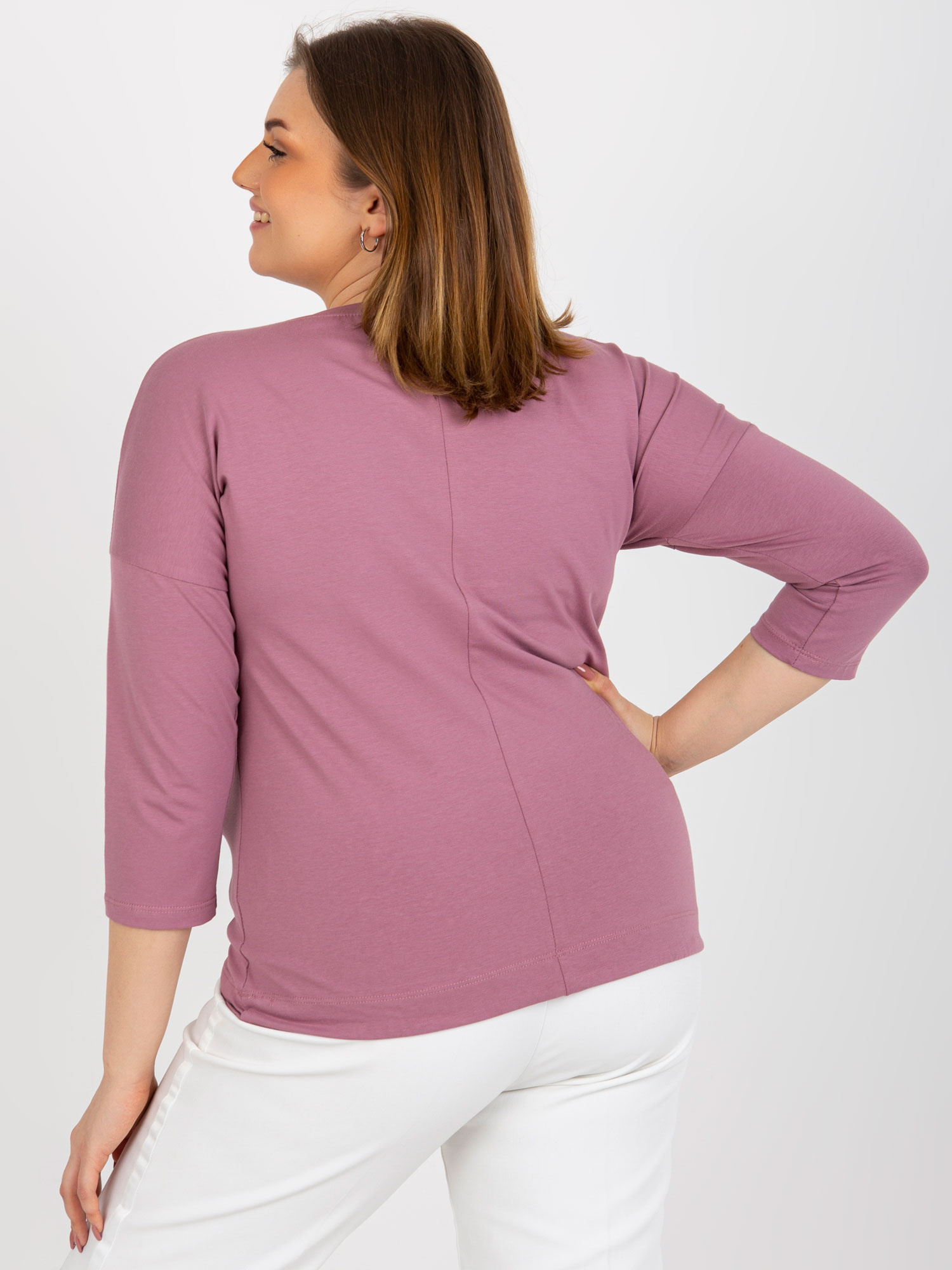 Bluzka Ciemny różowy - obrazek 2