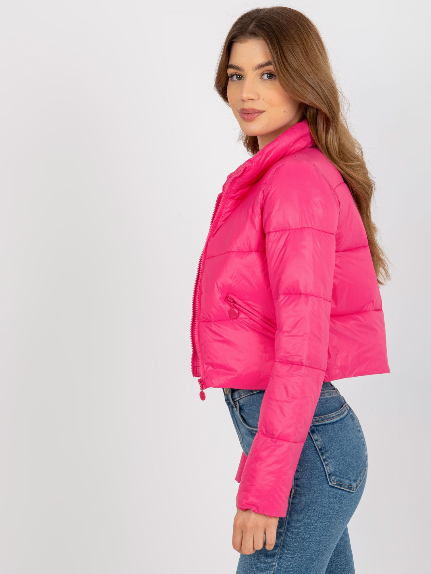 Kurtka Ciemny różowy - obrazek 2