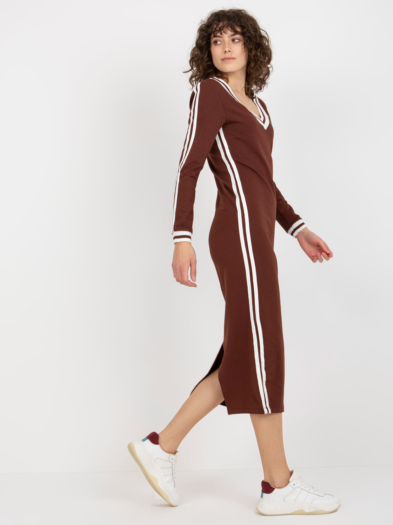 Sukienka Ciemny brązowy - obrazek 2