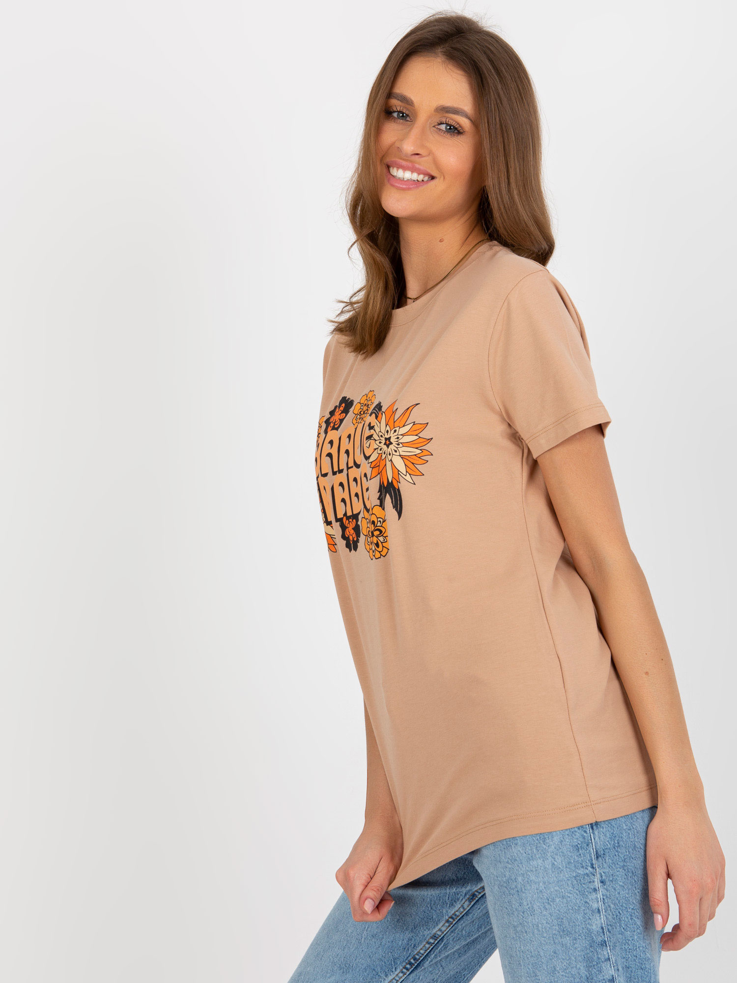 T-shirt Camelowy - obrazek 2