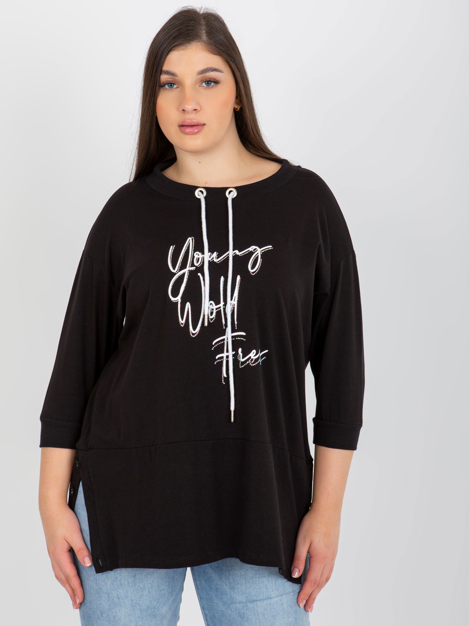 Tunika Czarny - obrazek 2