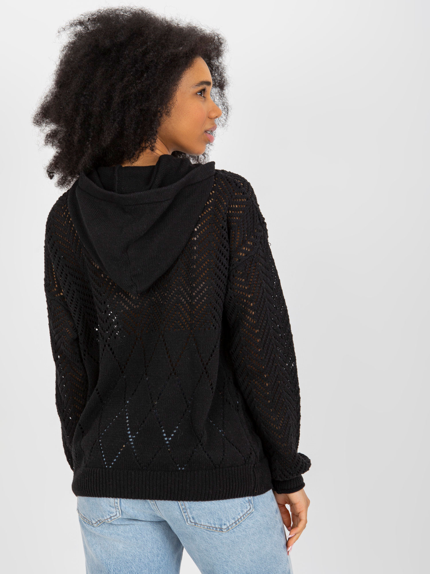 Sweter Czarny - obrazek 2