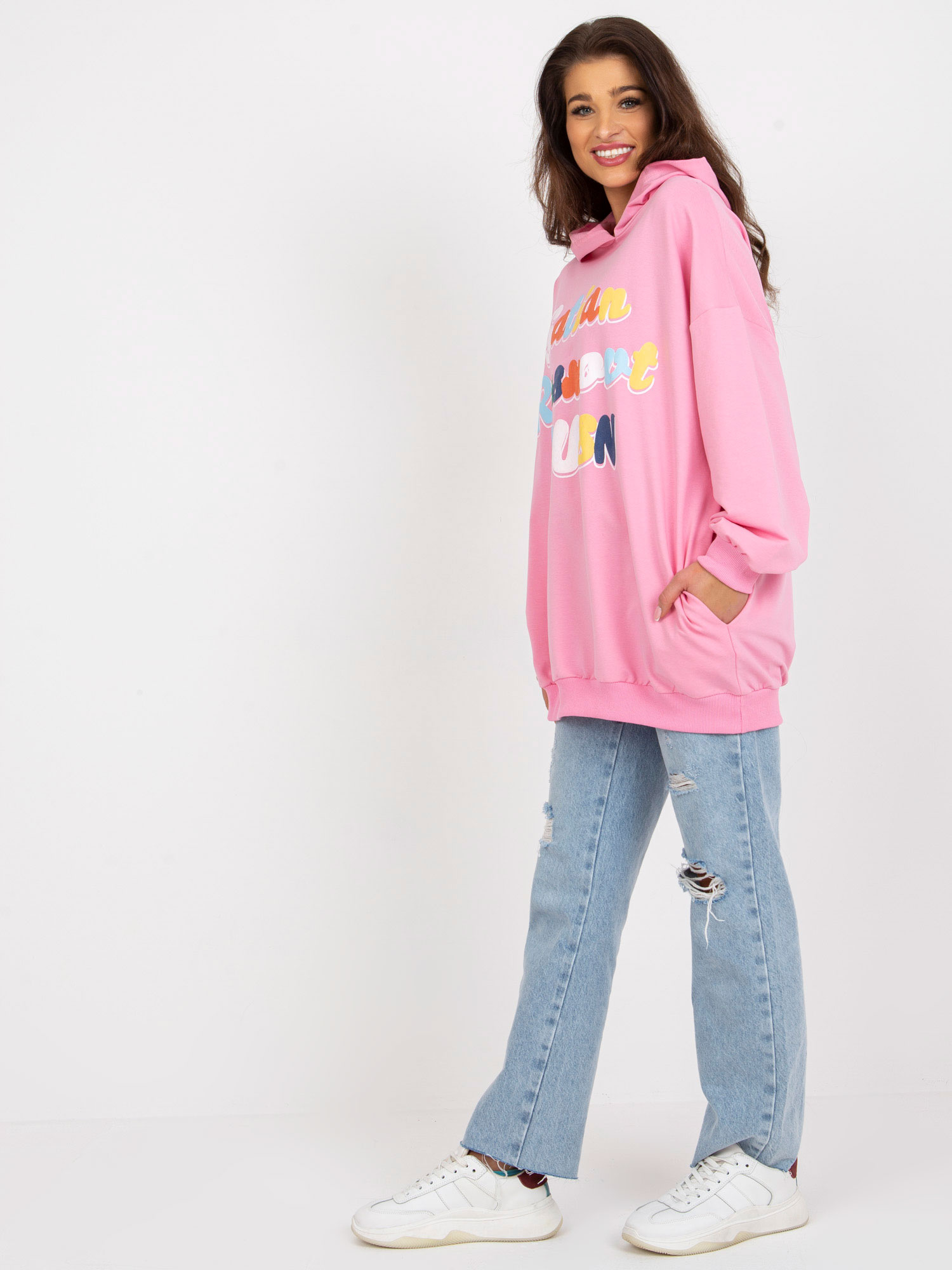 Bluza Różowy - obrazek 2