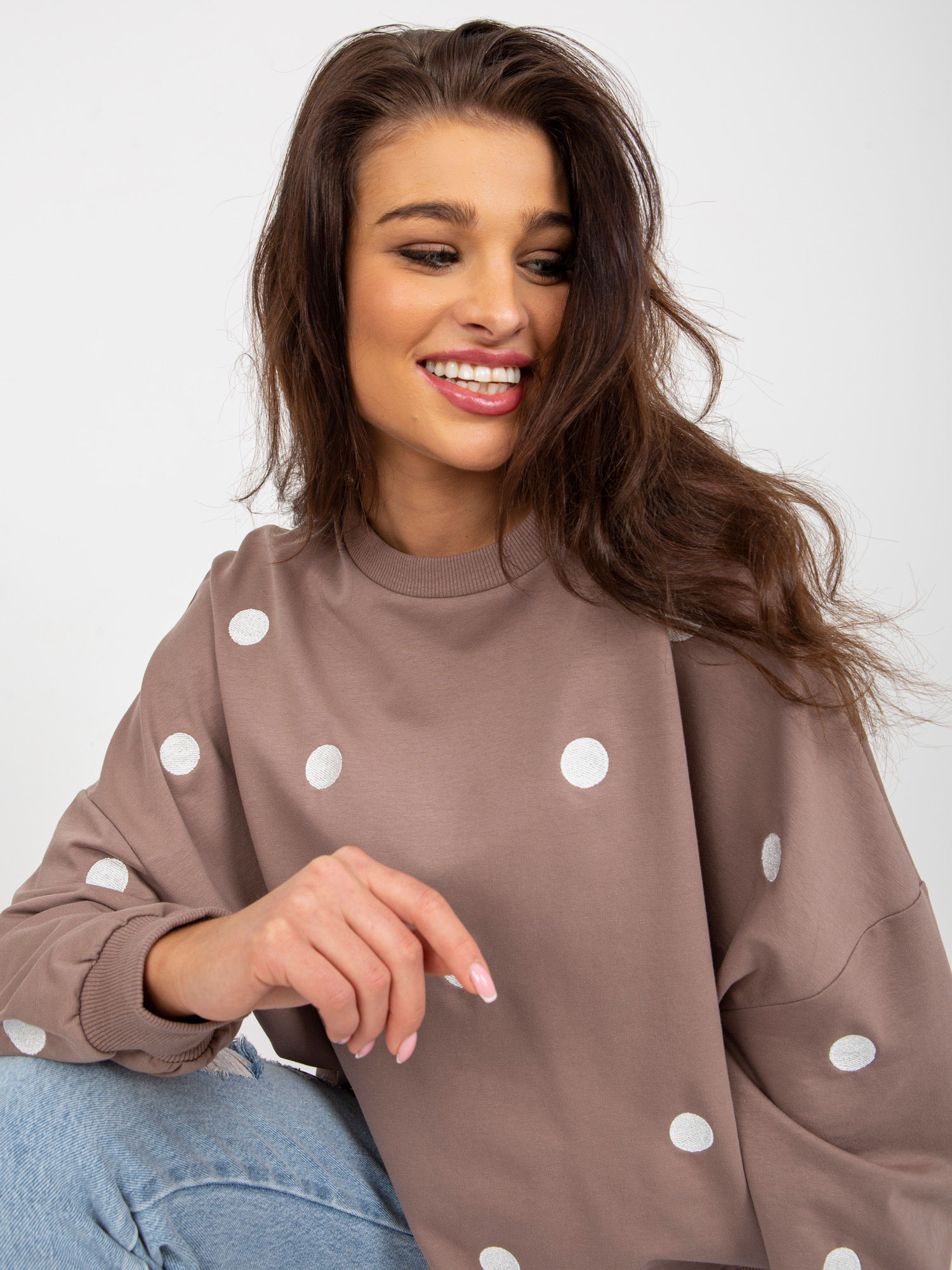 Bluza Brązowy - obrazek 2