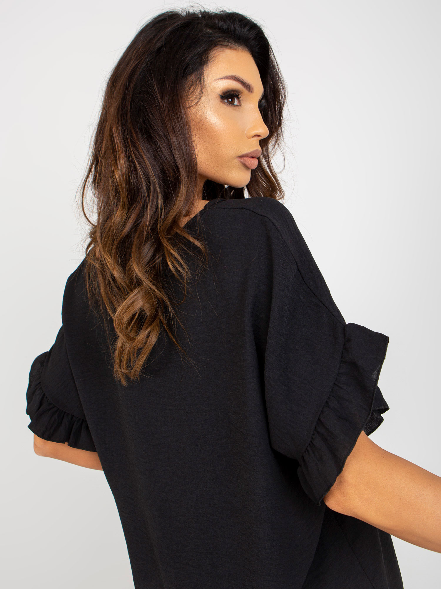 Bluzka Czarny - obrazek 2