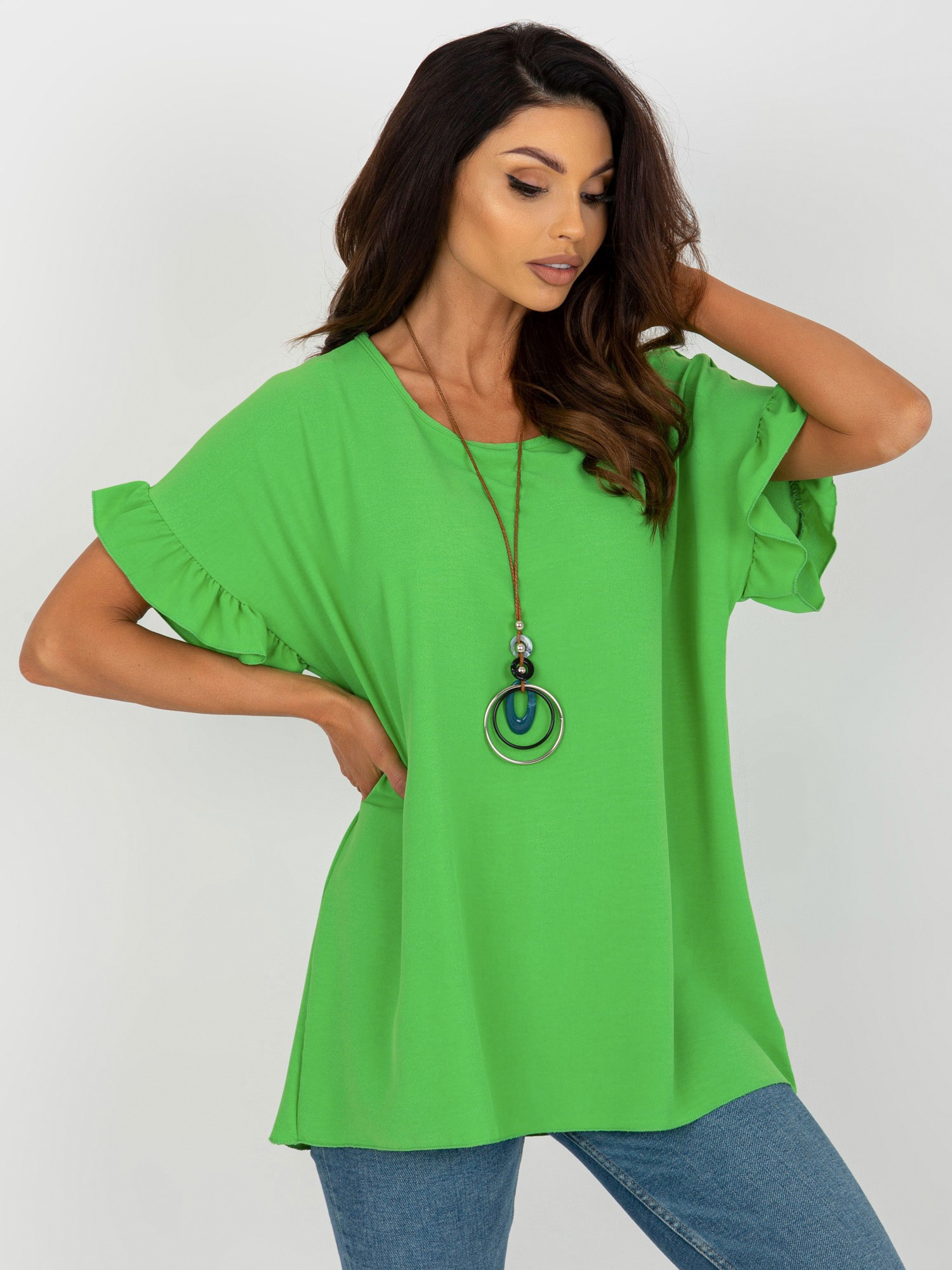 Bluzka Jasny zielony - obrazek 2