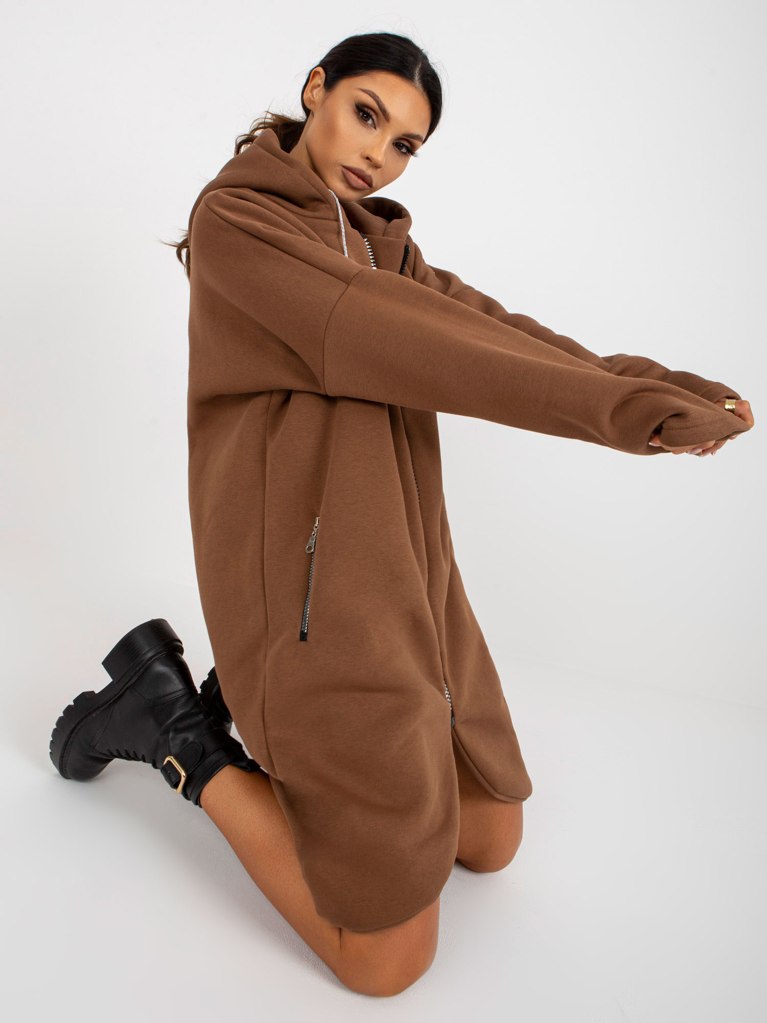 Bluza Brązowy - obrazek 2