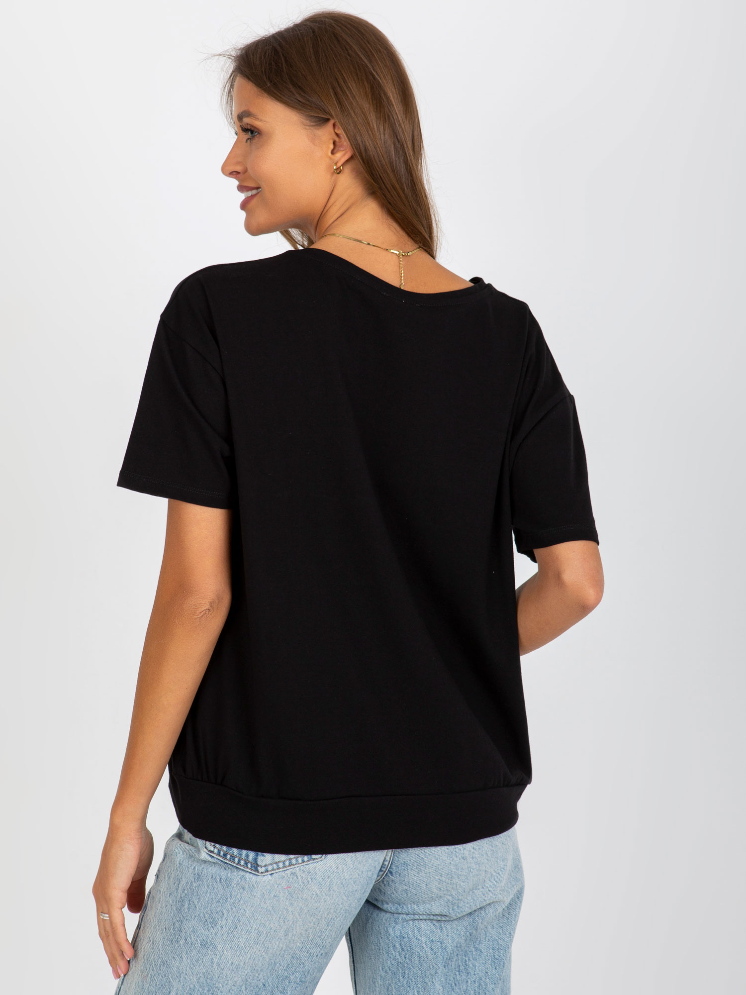 Bluzka Czarny - obrazek 2