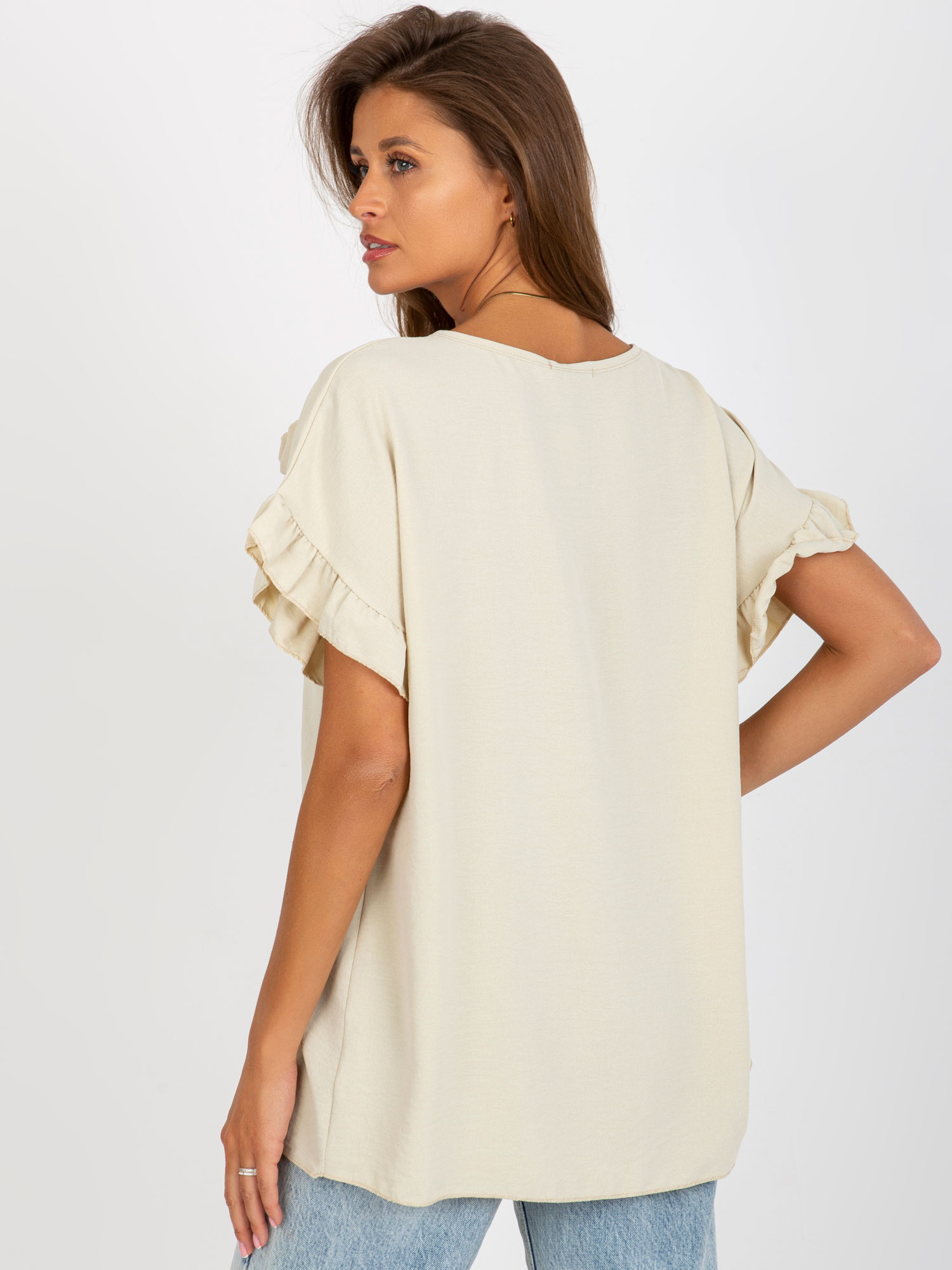 Bluzka Jasny beżowy - obrazek 2