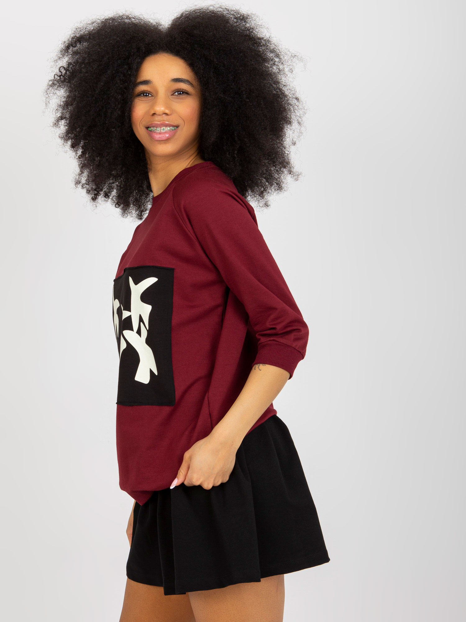 Komplet Bordowy - obrazek 2