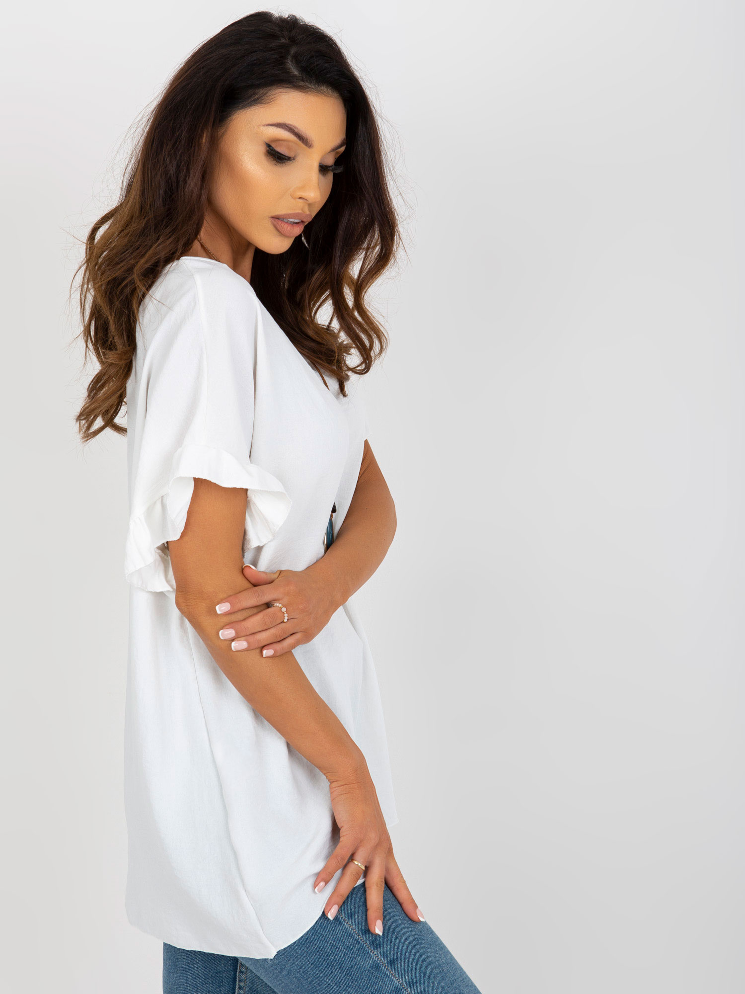 Bluzka Ecru - obrazek 2