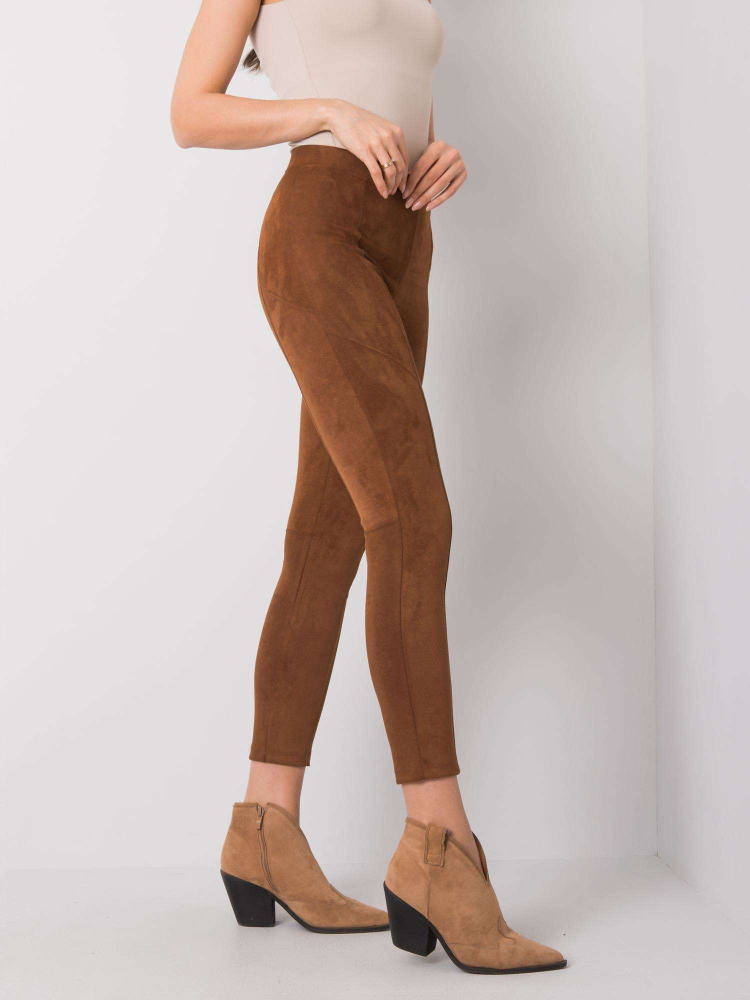 Spodnie Brązowy - obrazek 2