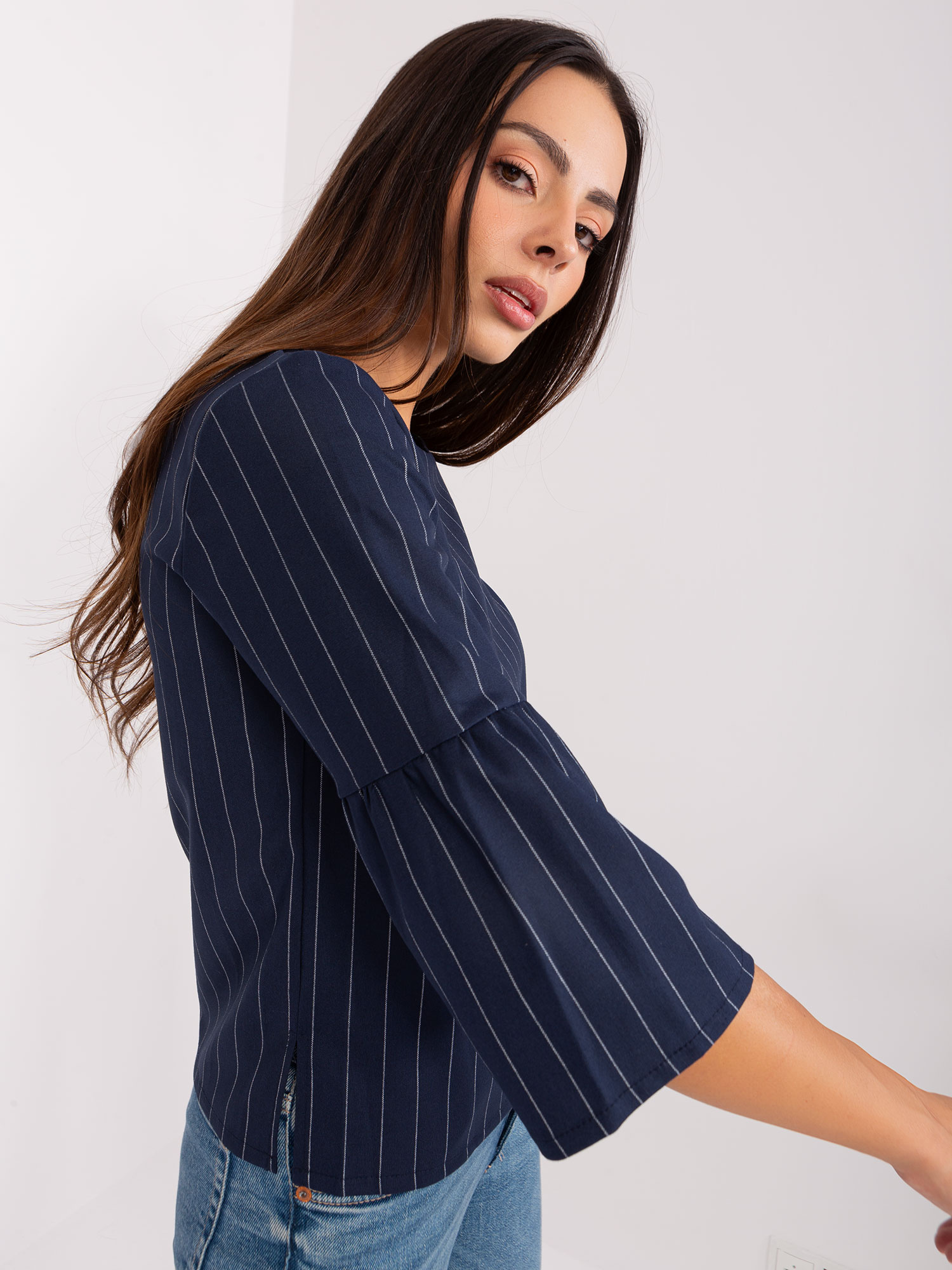 Bluzka Granatowy - obrazek 2