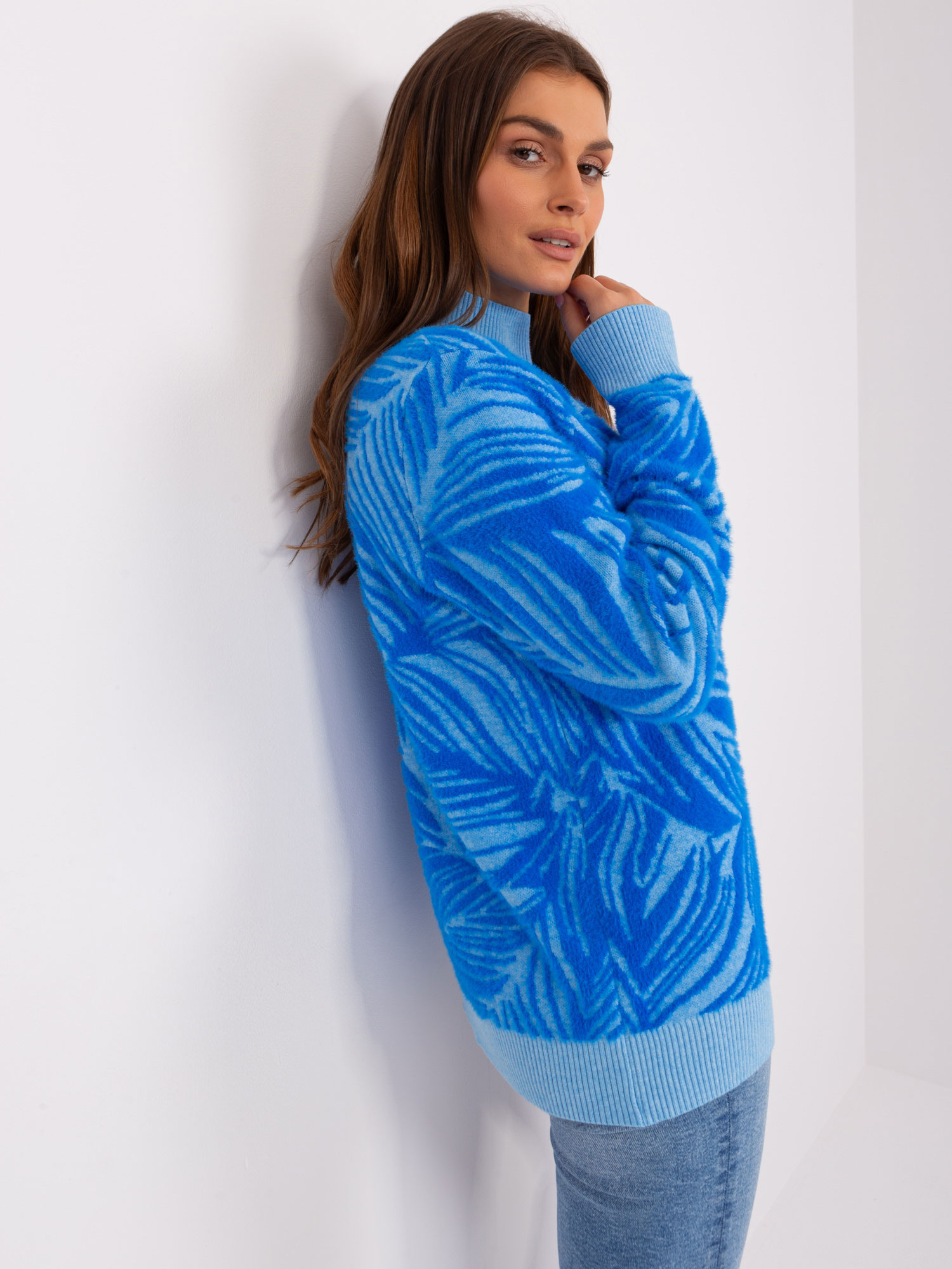 Sweter Niebieski - obrazek 2