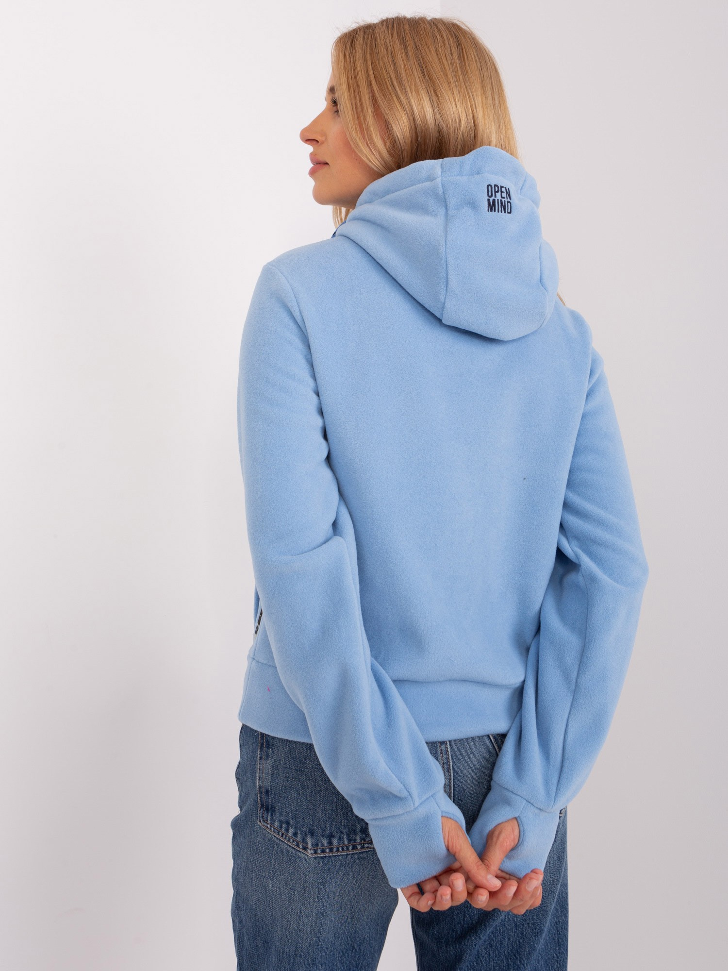 Bluza Jasny niebieski - obrazek 2