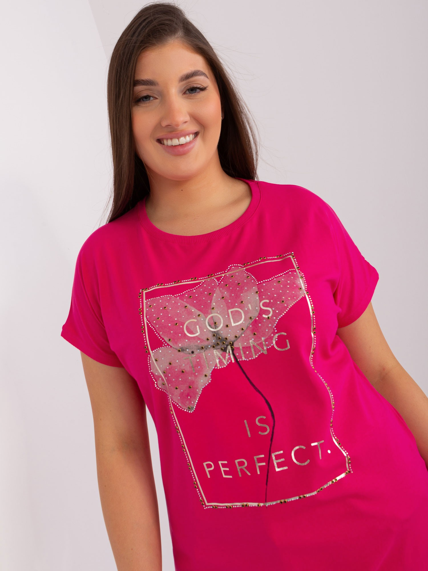 Bluzka Fuksjowy - obrazek 2