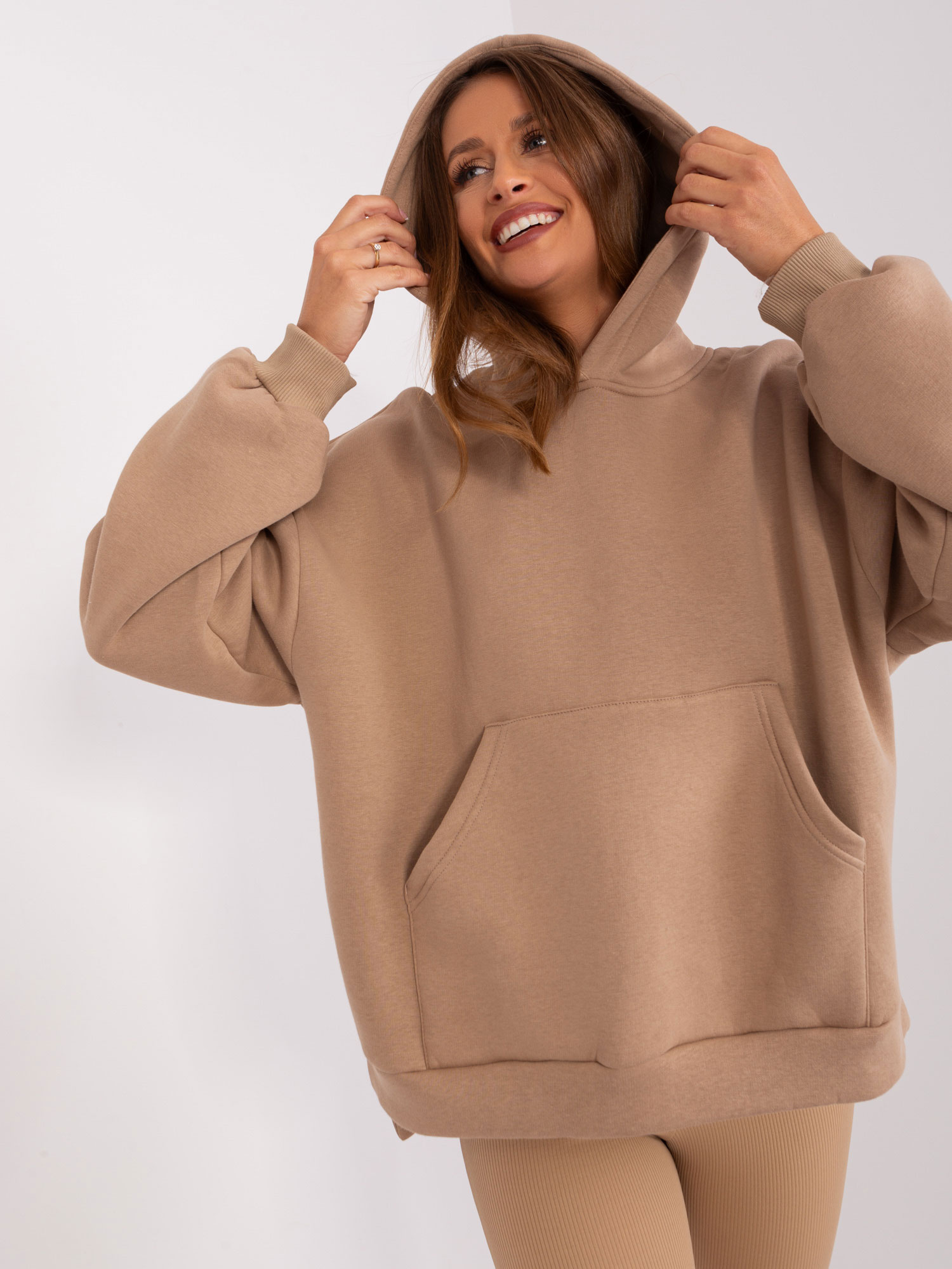 Bluza Ciemny bezowy - obrazek 2