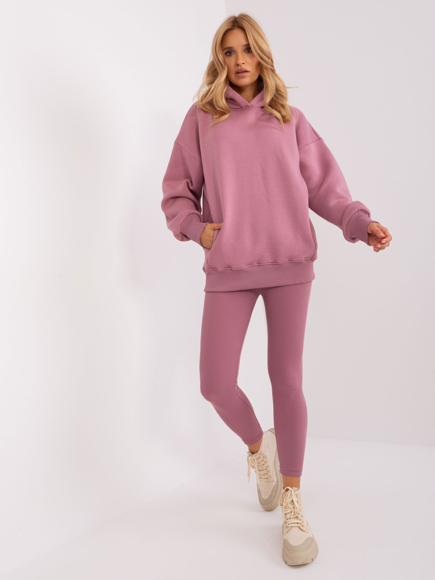 Komplet Ciemny różowy - obrazek 2