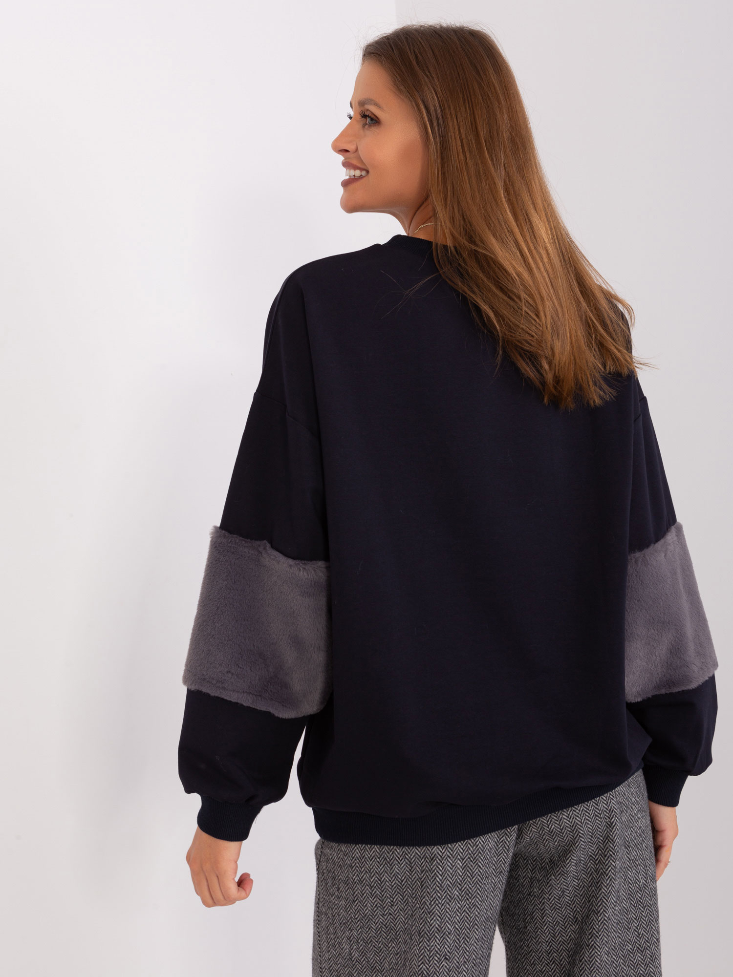 Bluza Granatowy - obrazek 2