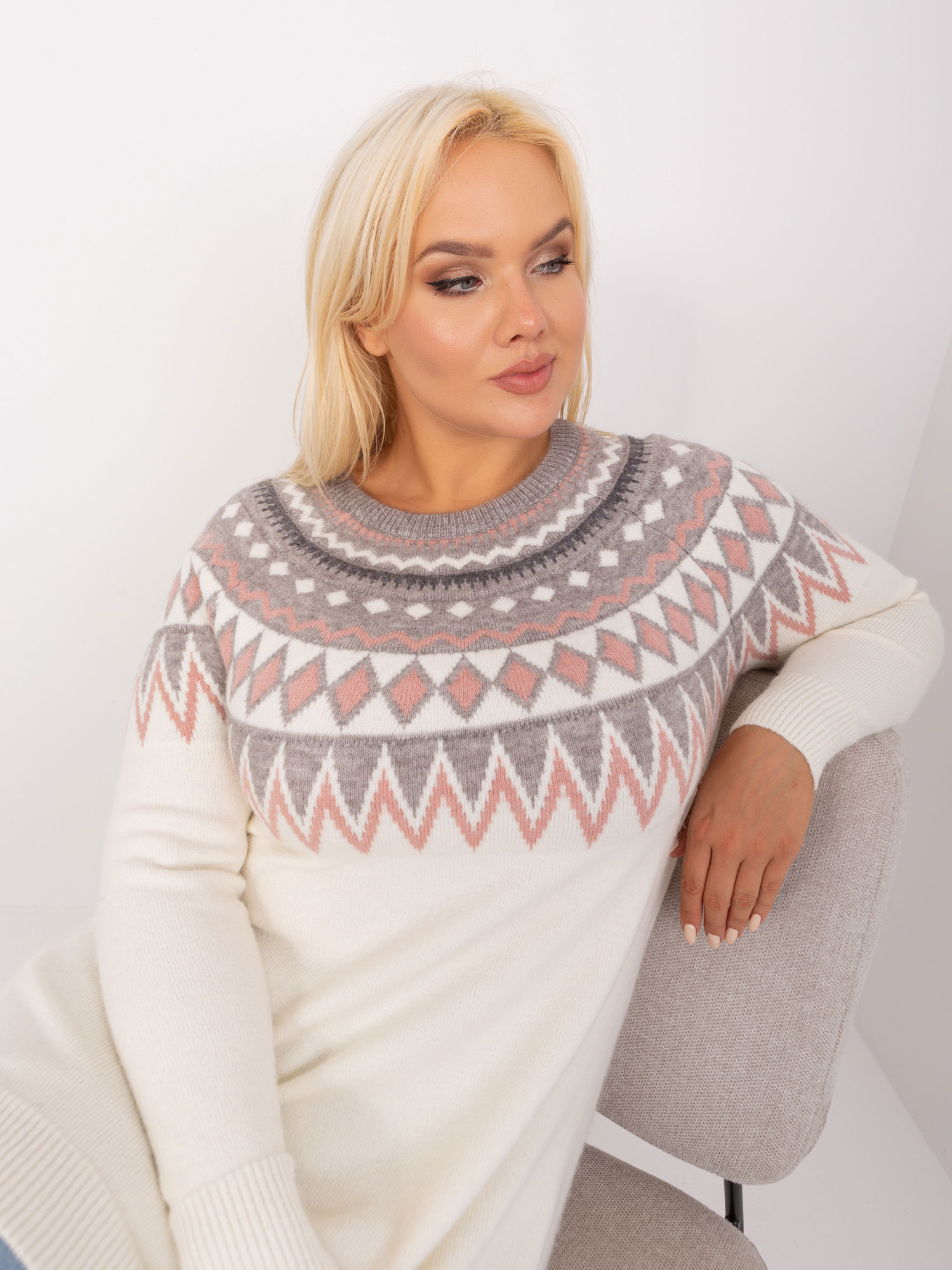 Sweter Ecru - obrazek 2