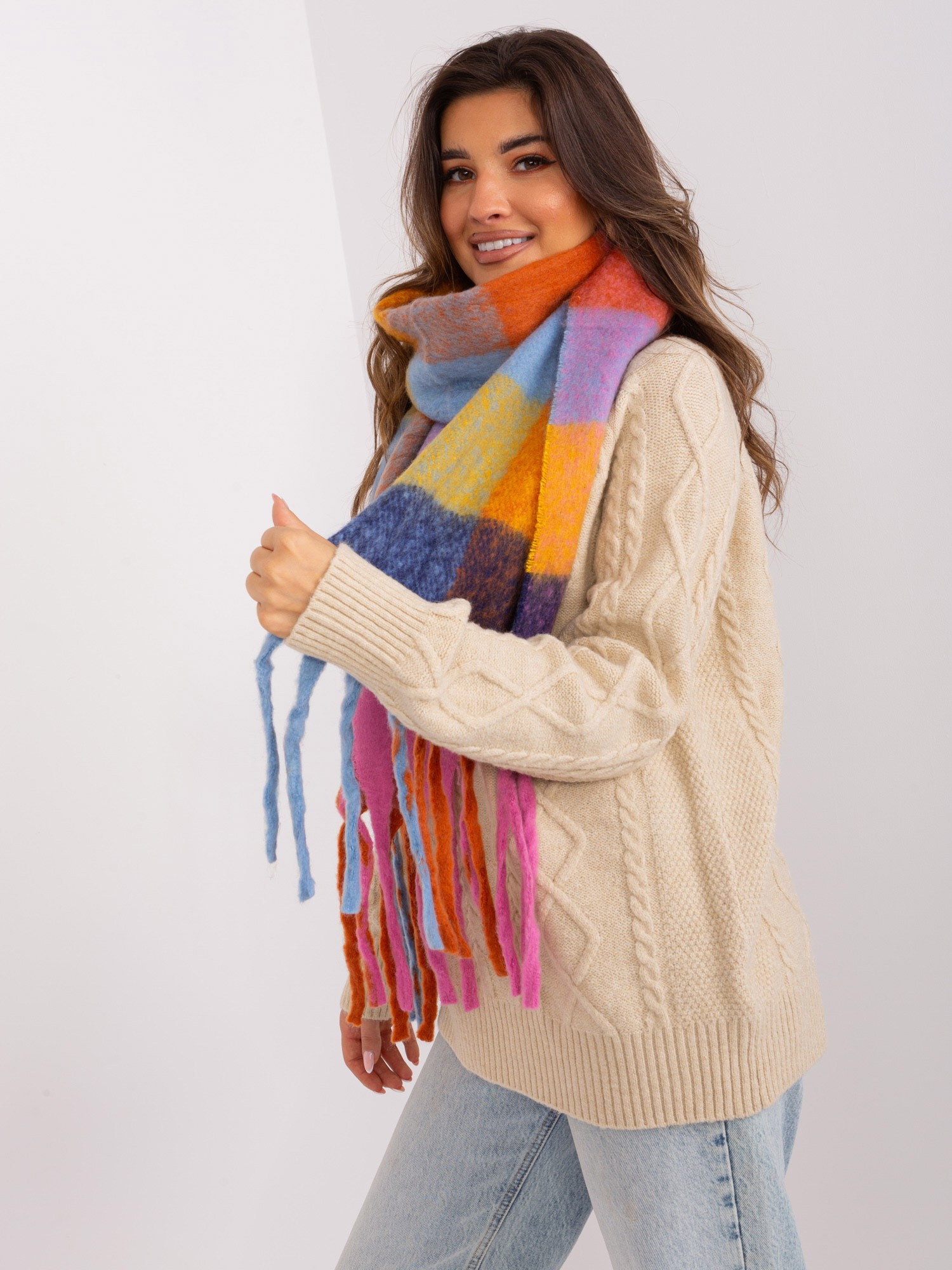 Szalik Różowy - obrazek 2