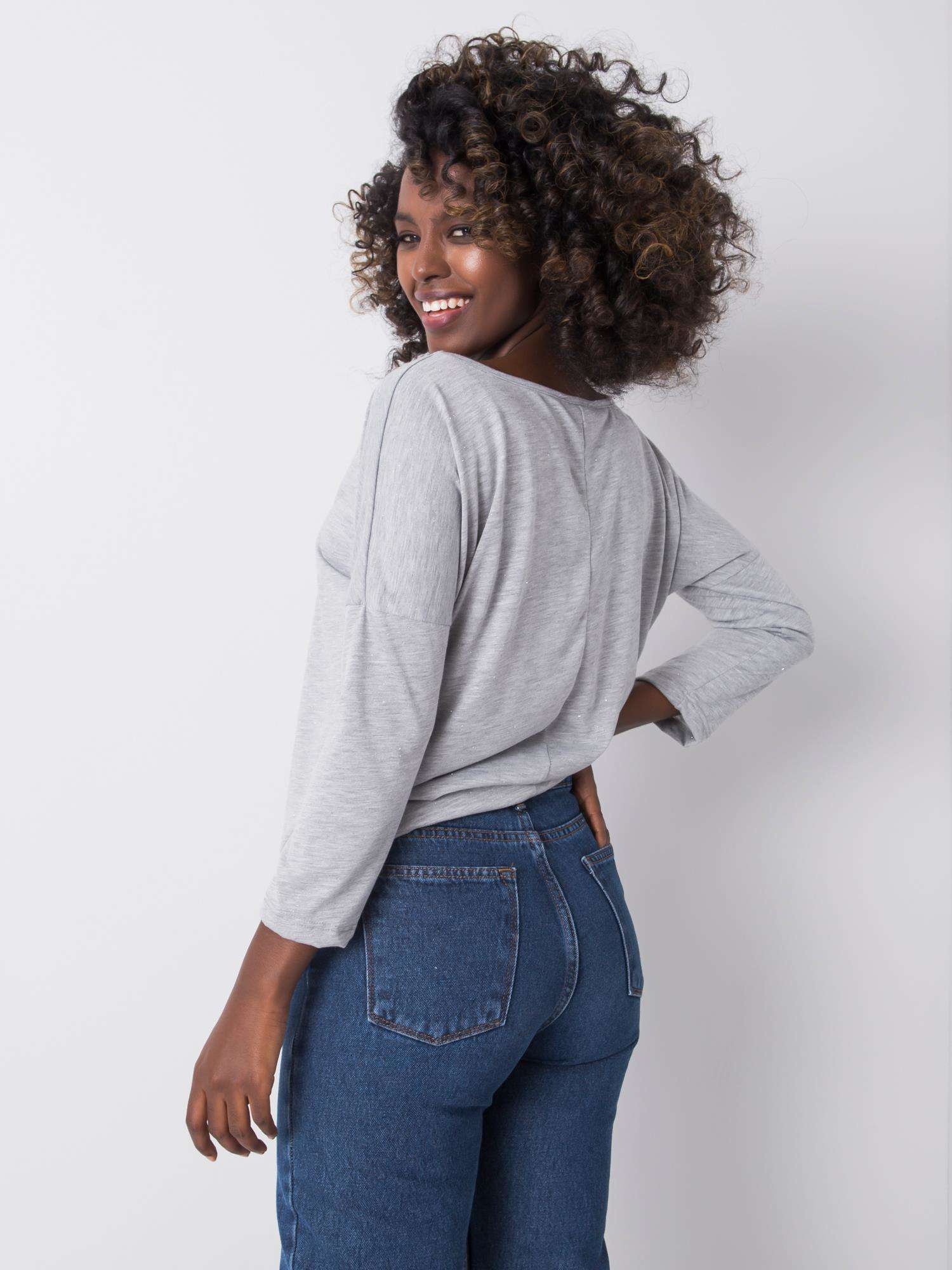 Bluzka Szary - obrazek 2