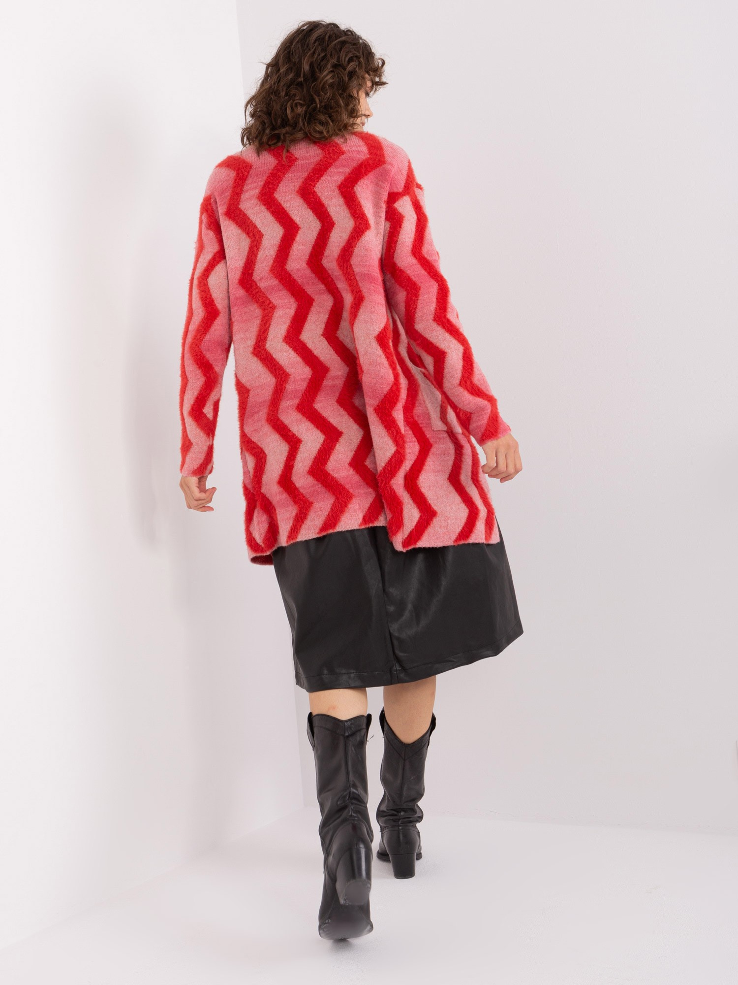 Sweter Czerwony - obrazek 2