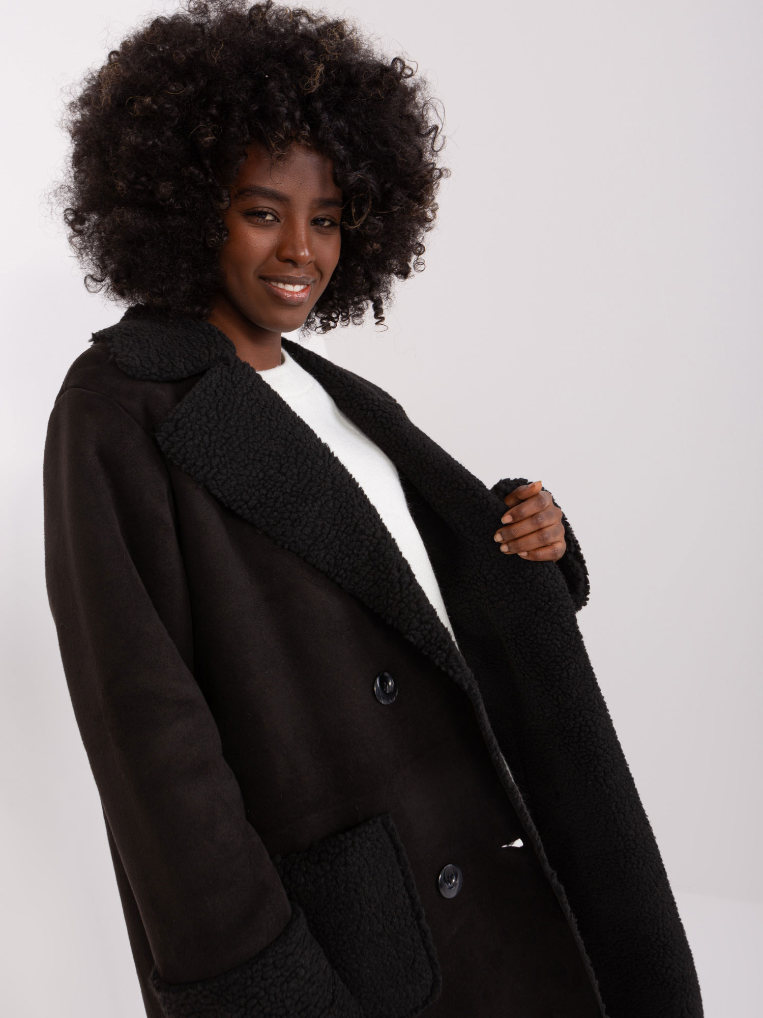 Płaszcz Czarny - obrazek 2