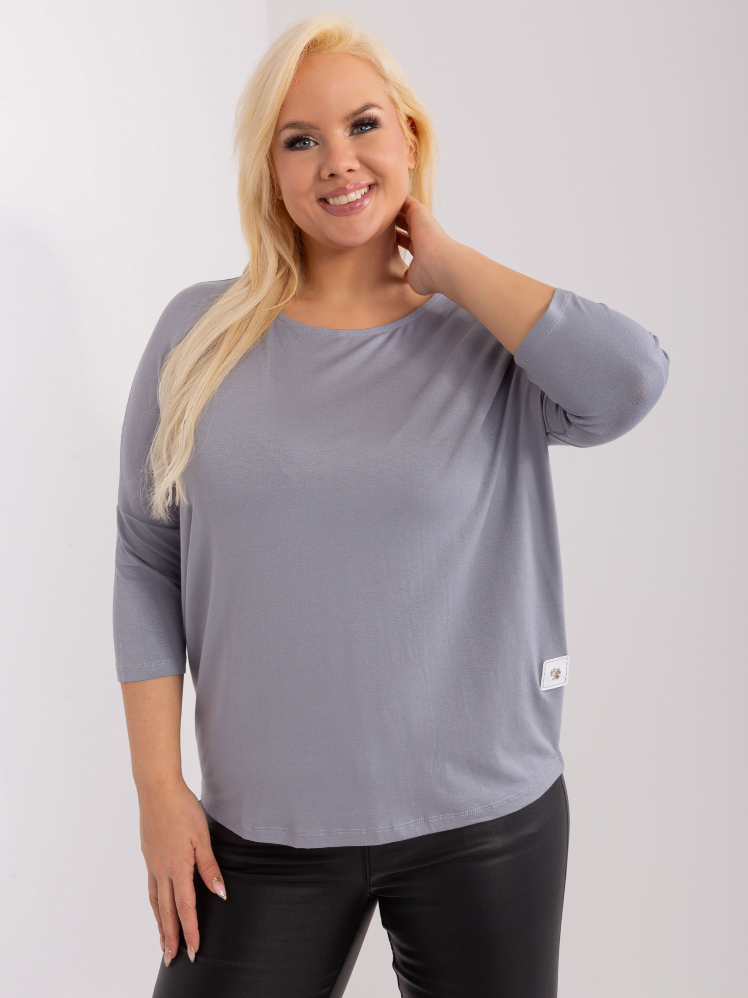 Bluzka Ciemny szary - obrazek 2