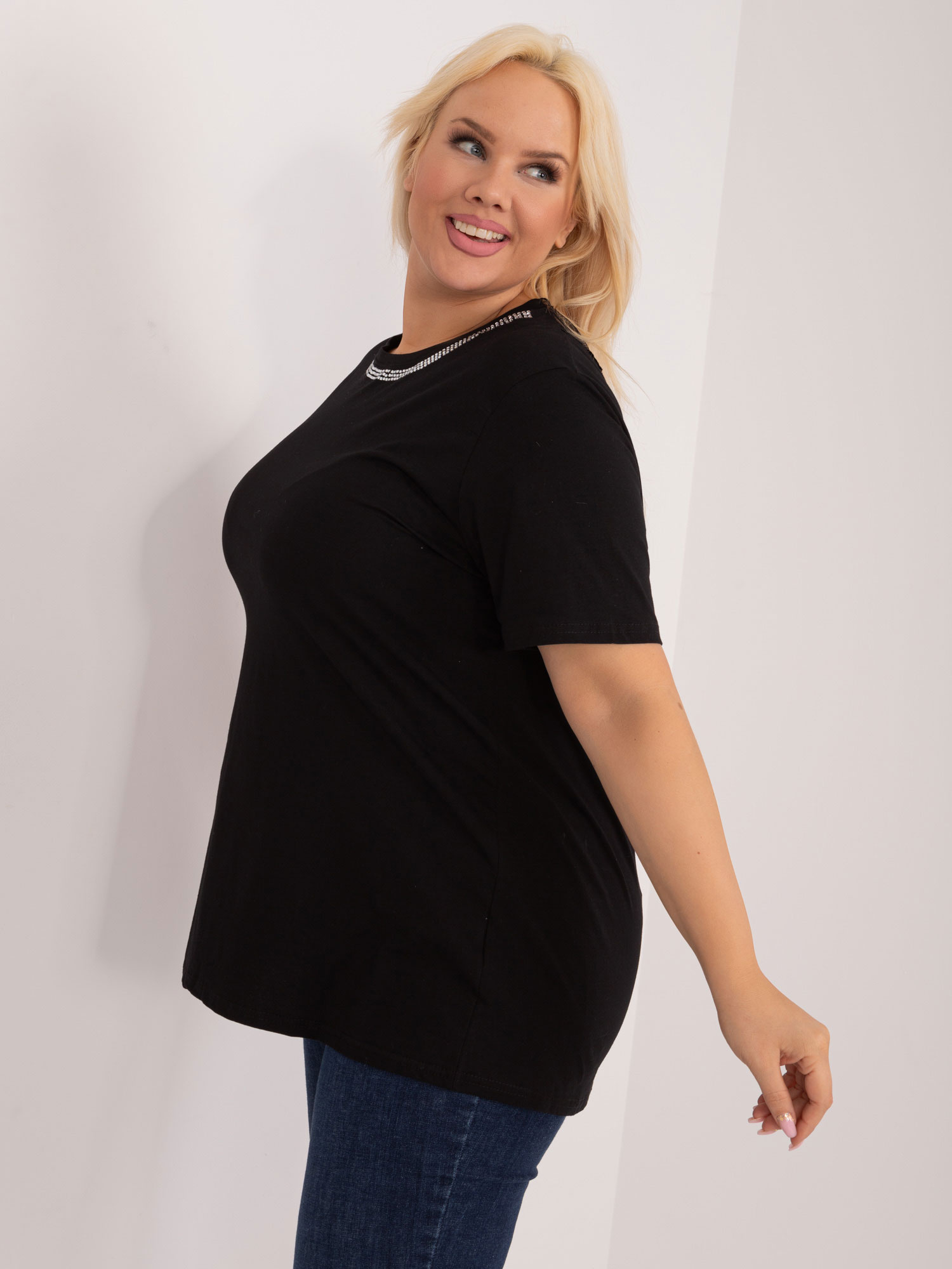 Bluzka Czarny - obrazek 2