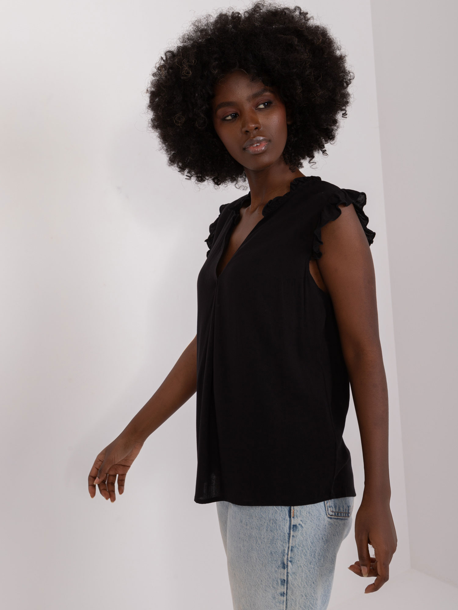 Bluzka Czarny - obrazek 2