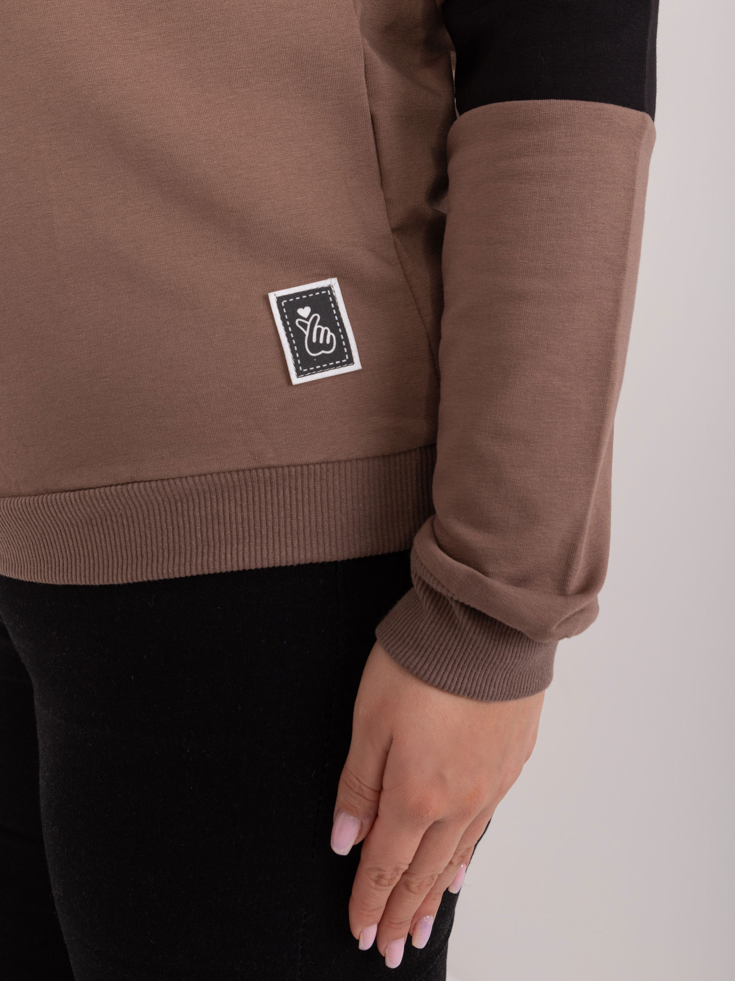 Bluzka Brązowy - obrazek 2