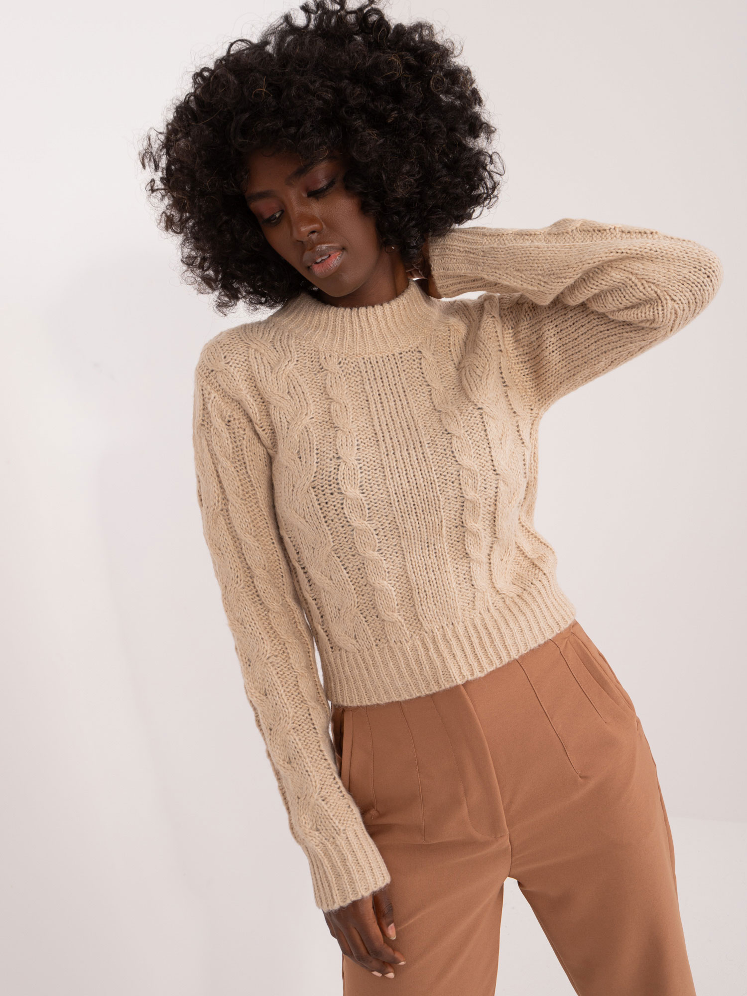 Sweter Beżowy - obrazek 2