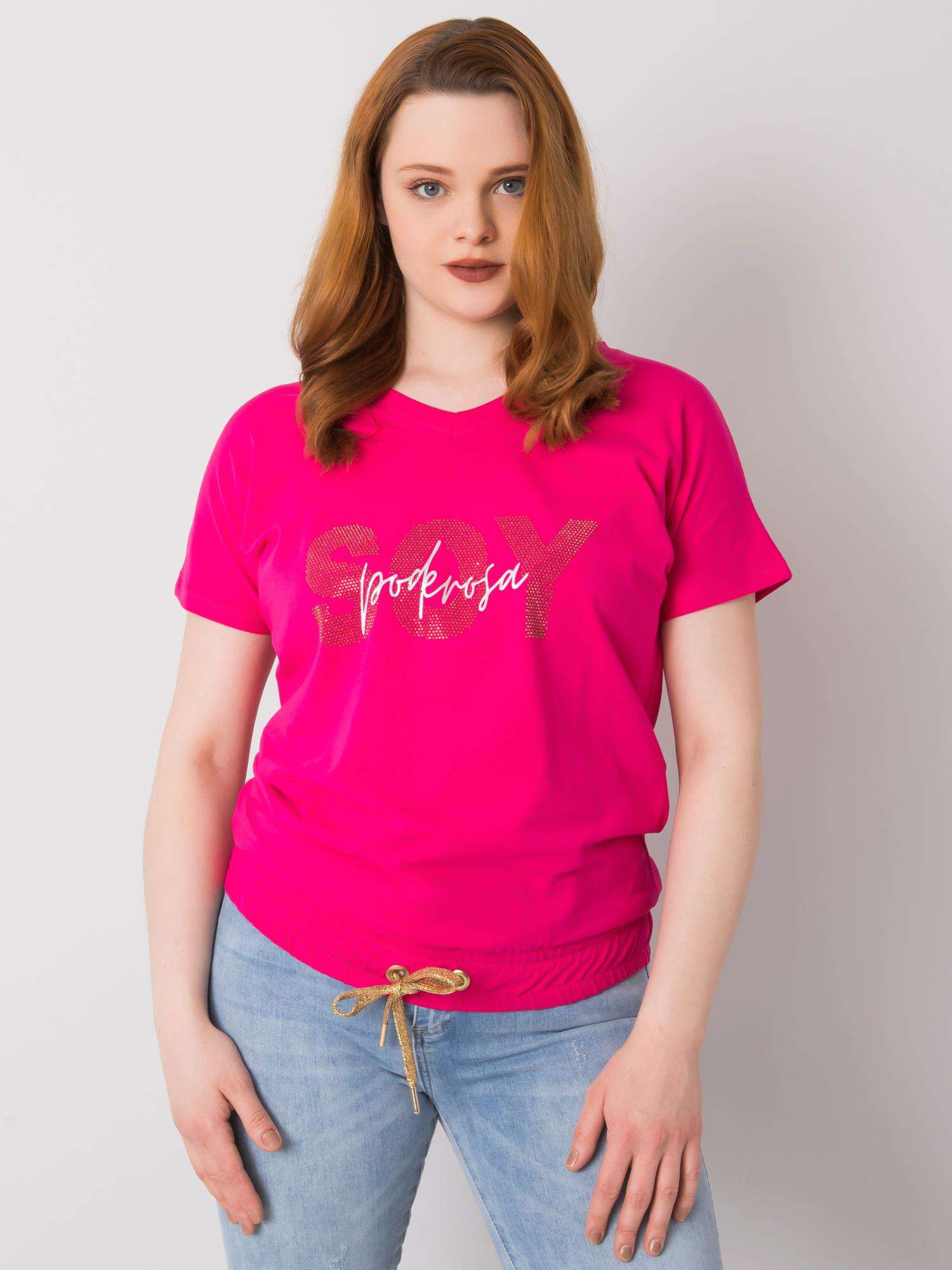 Bluzka Fuksjowy - obrazek 2